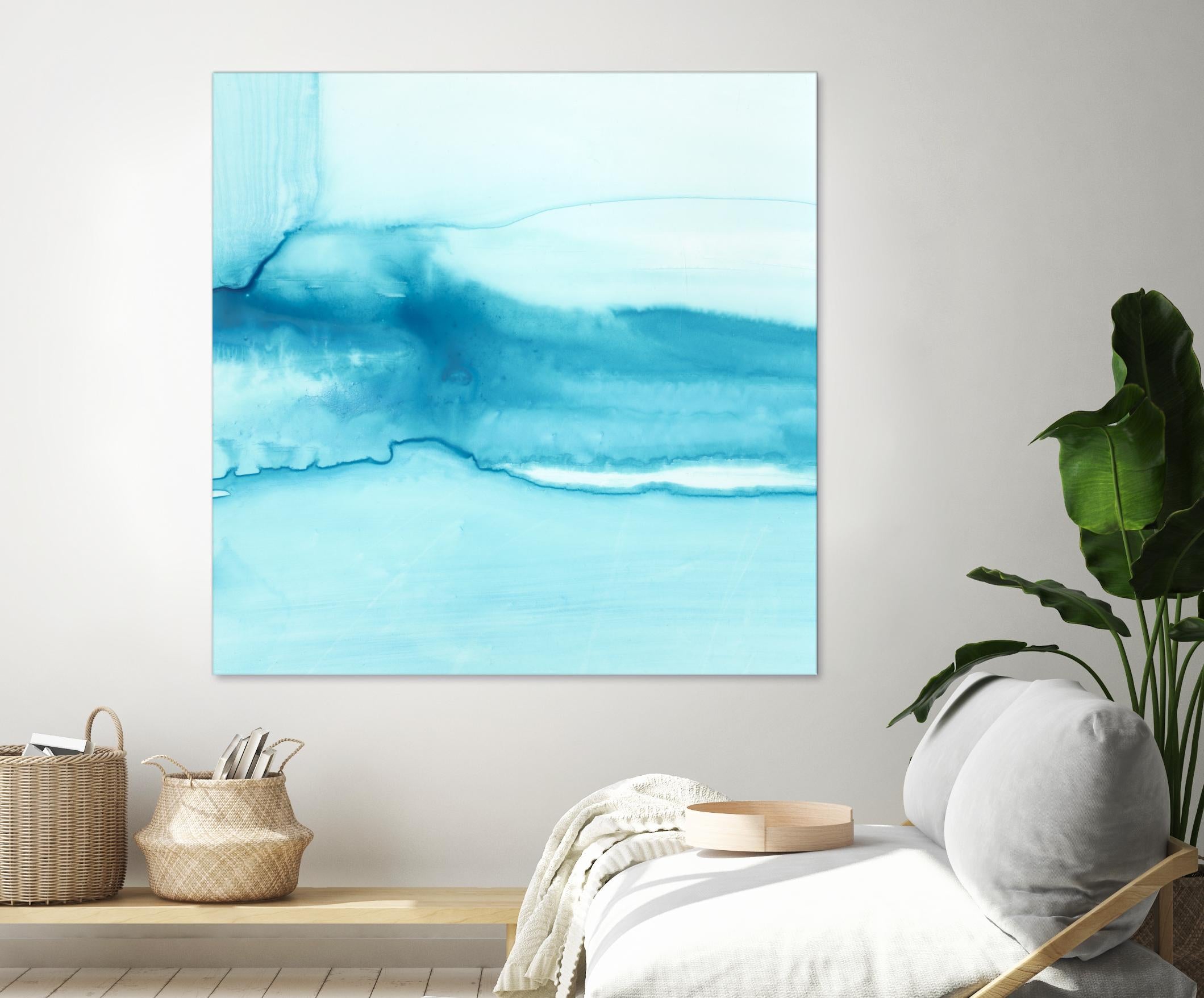 Making Waves III by Ethan Harper on GIANT ART - blue abstract
