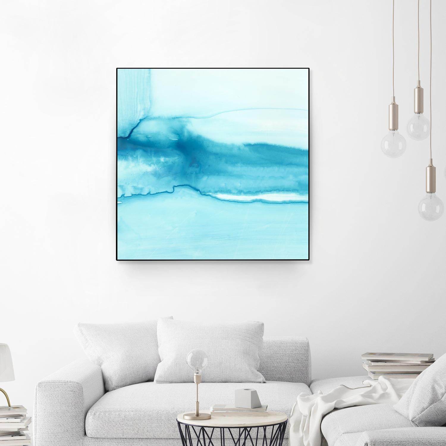 Making Waves III by Ethan Harper on GIANT ART - blue abstract