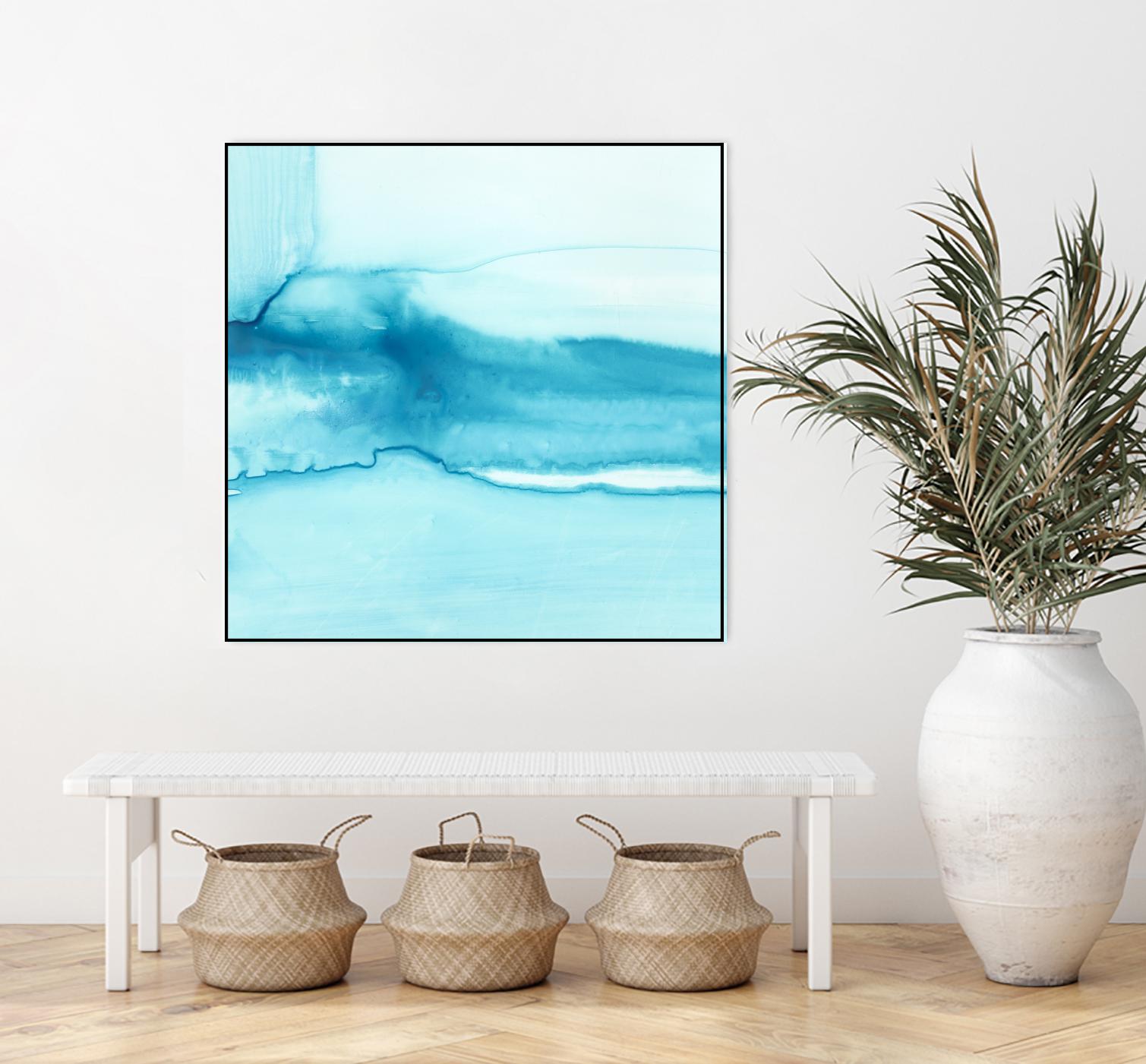 Making Waves III by Ethan Harper on GIANT ART - blue abstract