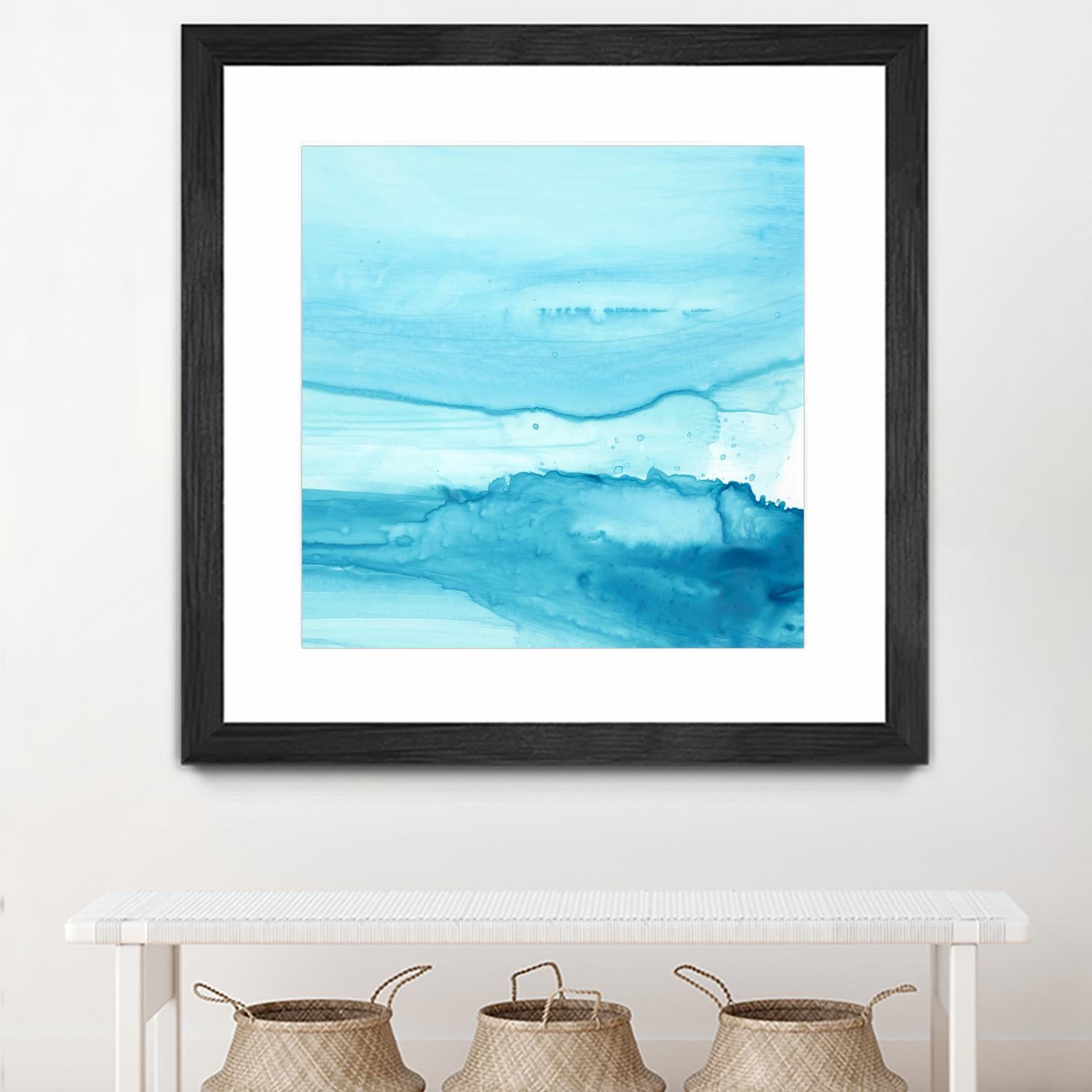 Making Waves IV by Ethan Harper on GIANT ART - blue abstract