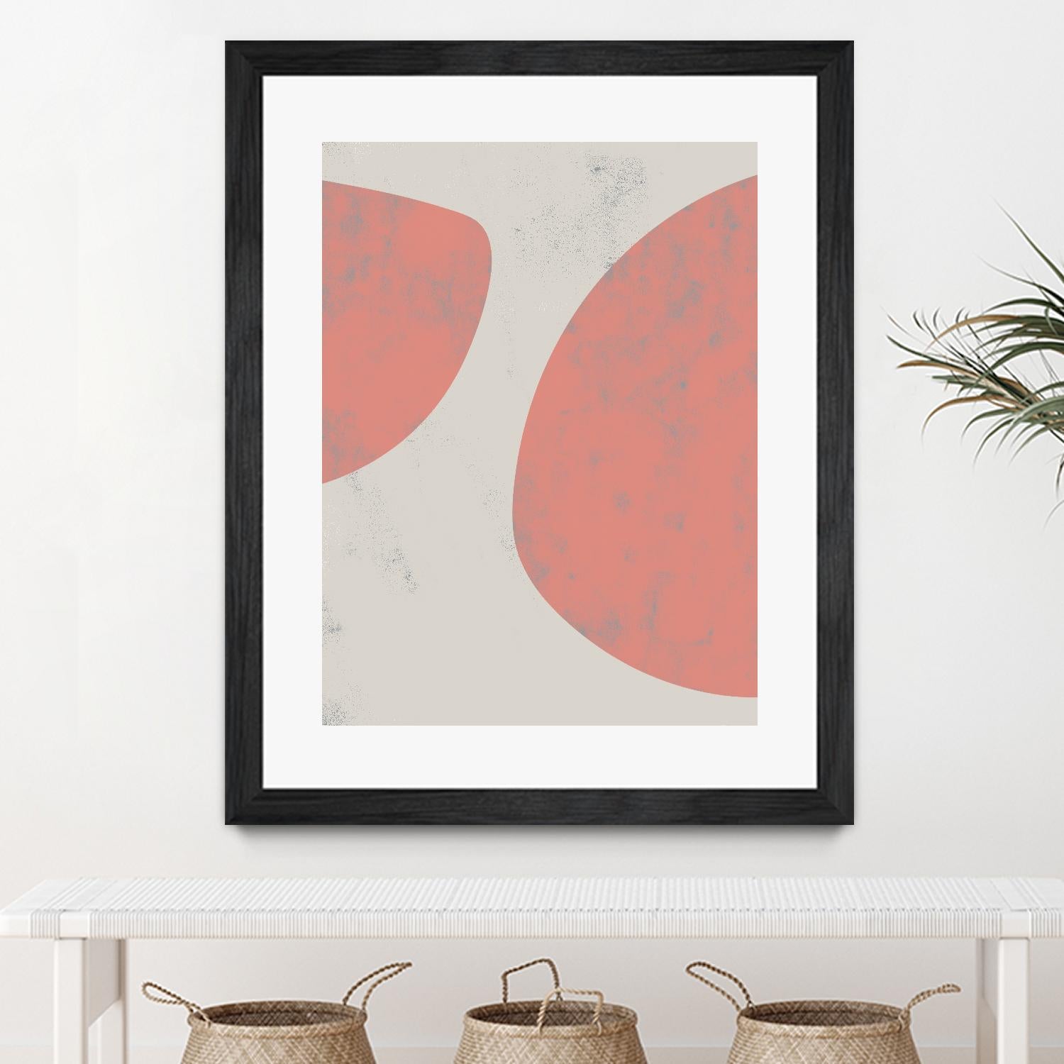 Jet Pack VIII by Chariklia Zarris on GIANT ART - pink abstract