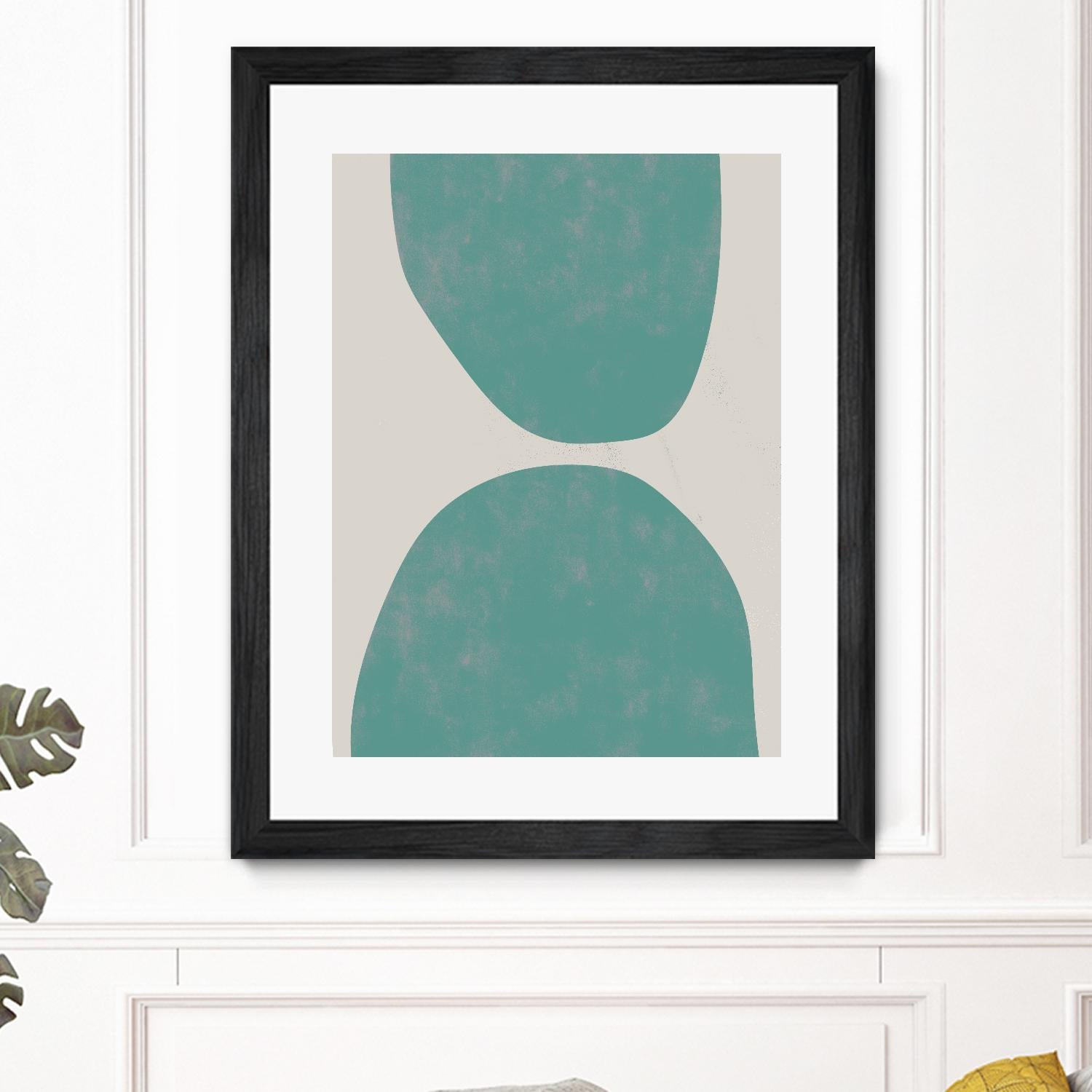 Jet Pack IX by Chariklia Zarris on GIANT ART - blue abstract