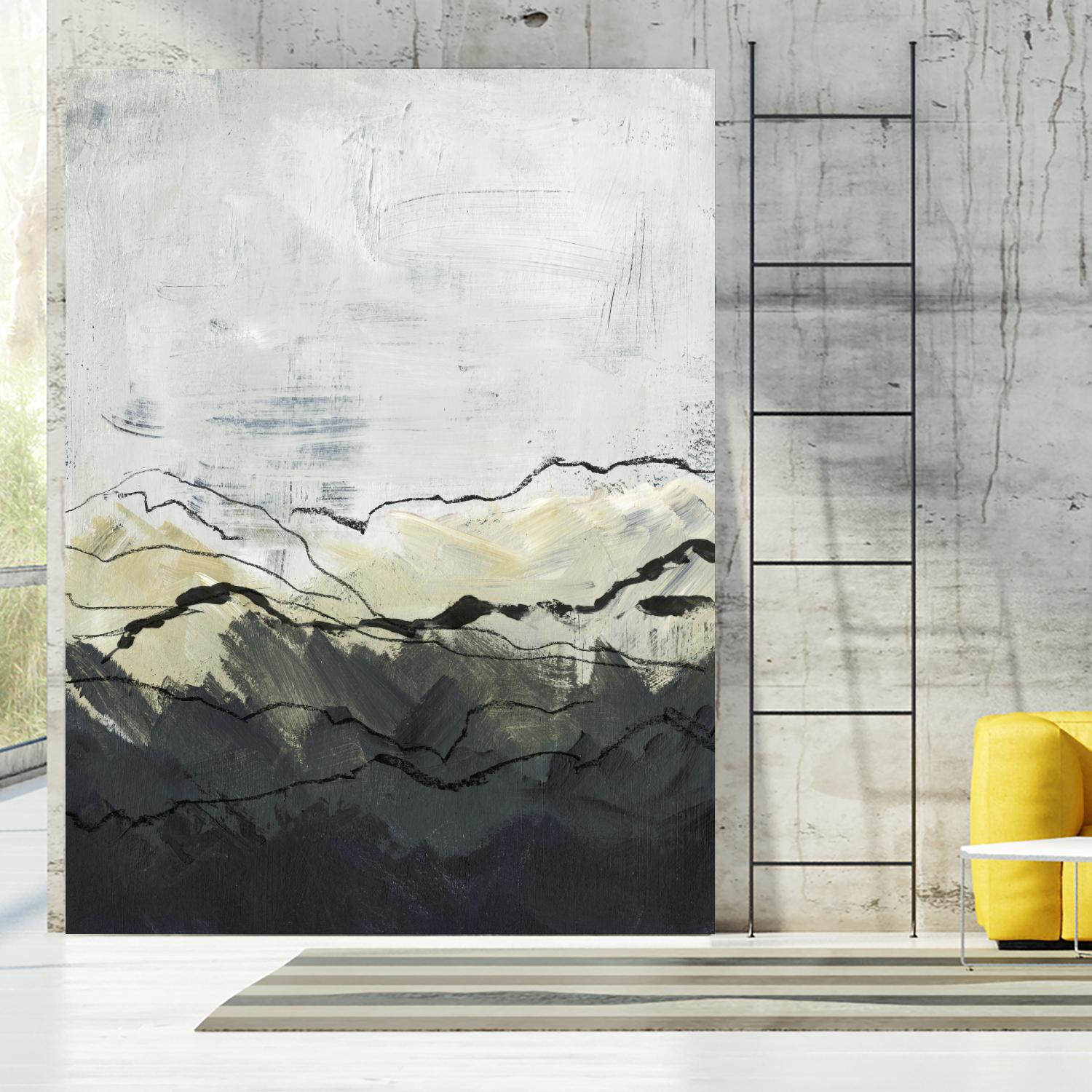 Winter Mountains I by Jennifer Paxton Parker on GIANT ART - abstract