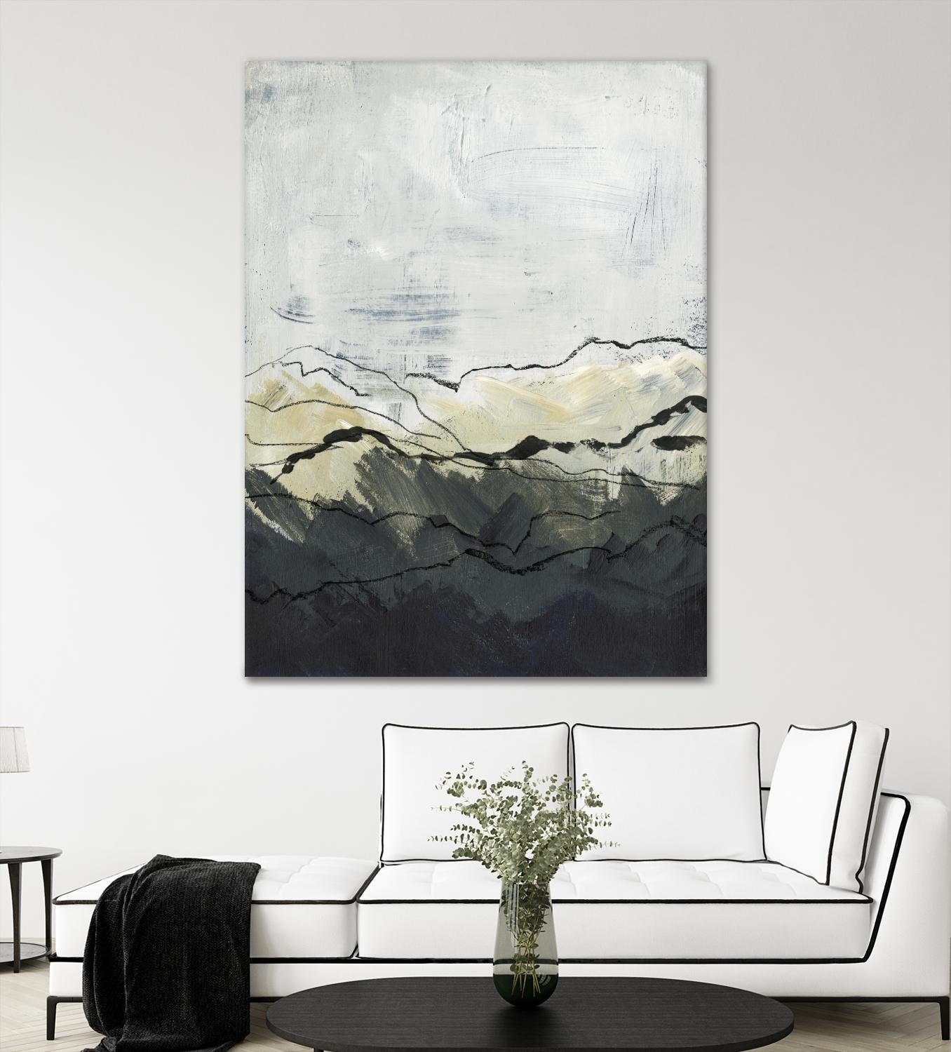Winter Mountains I by Jennifer Paxton Parker on GIANT ART - abstract