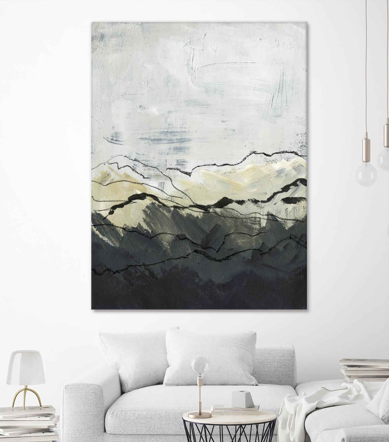 Winter Mountains I by Jennifer Paxton Parker on GIANT ART - abstract