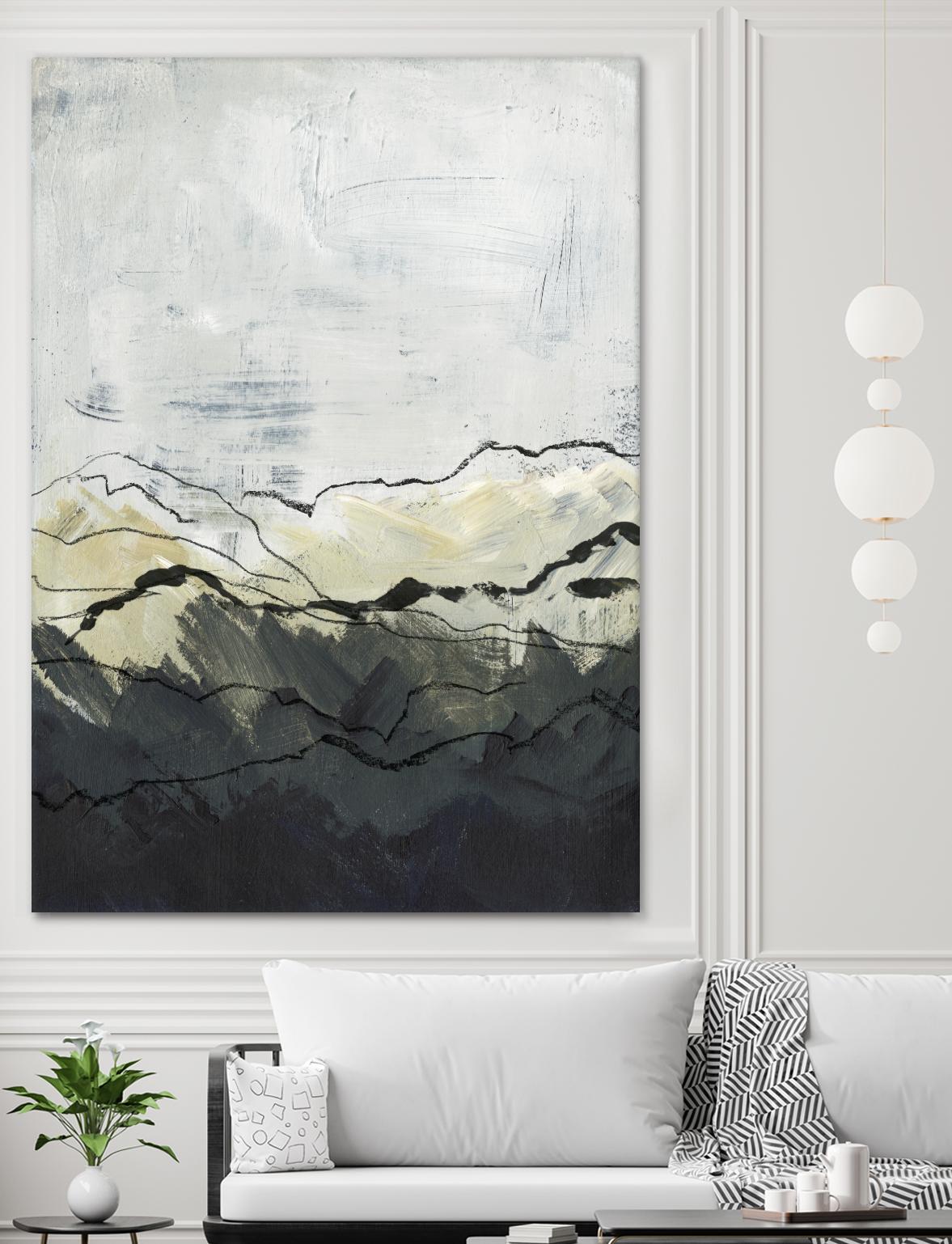 Winter Mountains I by Jennifer Paxton Parker on GIANT ART - abstract