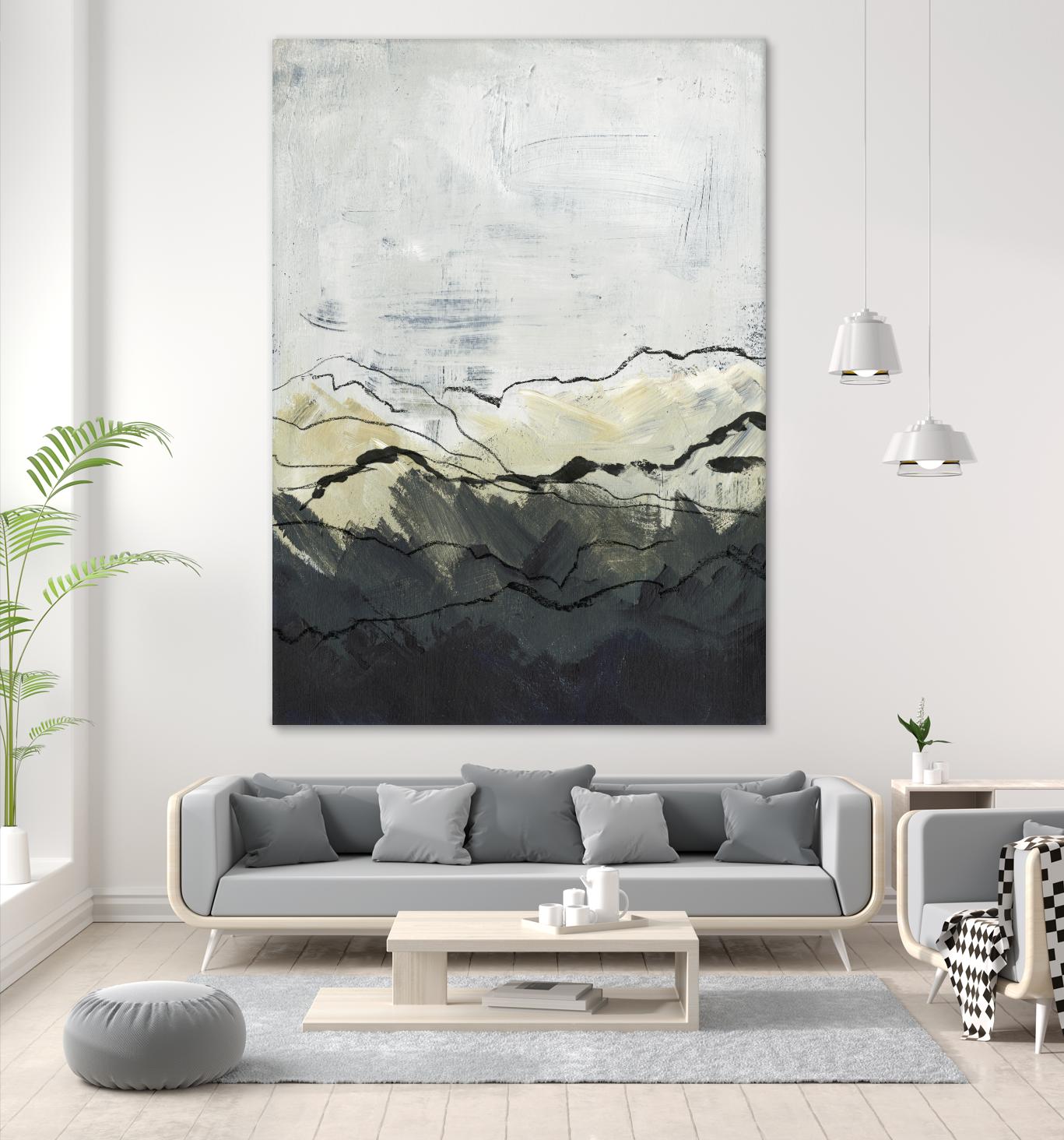 Winter Mountains I by Jennifer Paxton Parker on GIANT ART - abstract