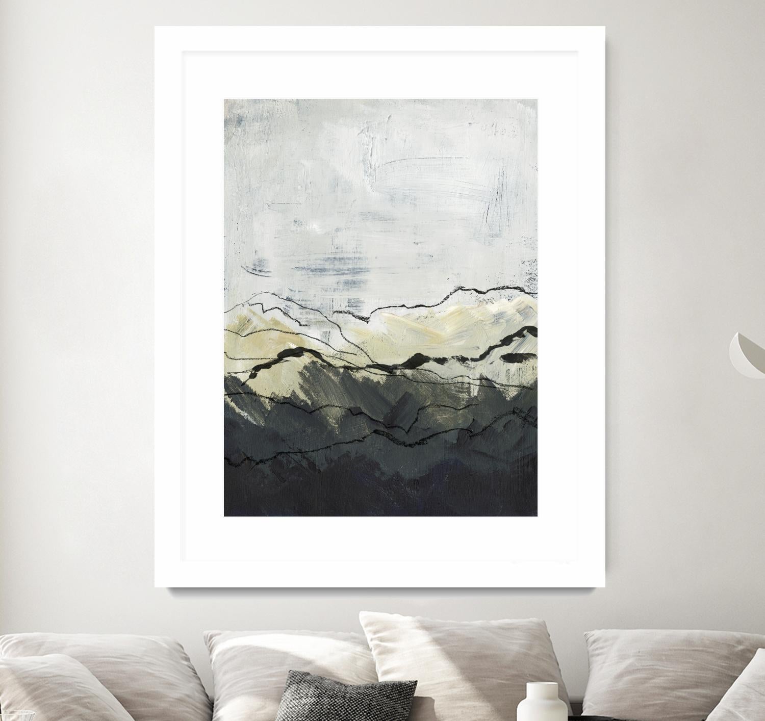 Winter Mountains I by Jennifer Paxton Parker on GIANT ART - abstract