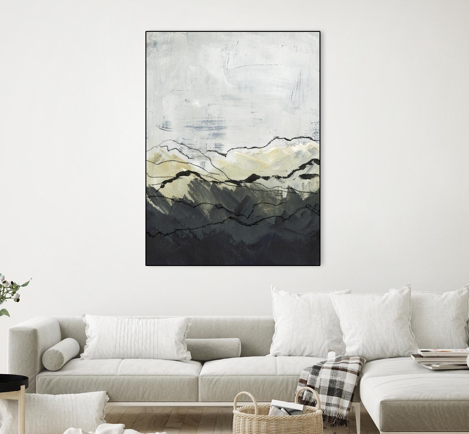 Winter Mountains I by Jennifer Paxton Parker on GIANT ART - abstract