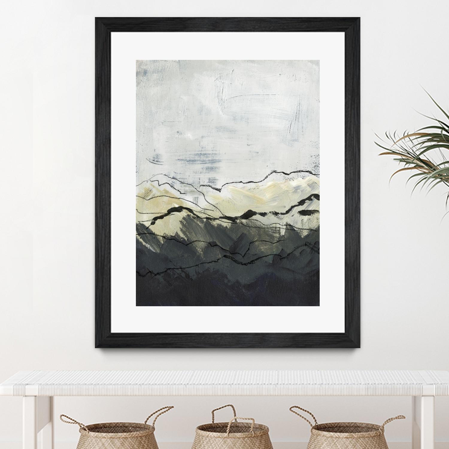 Winter Mountains I by Jennifer Paxton Parker on GIANT ART - abstract