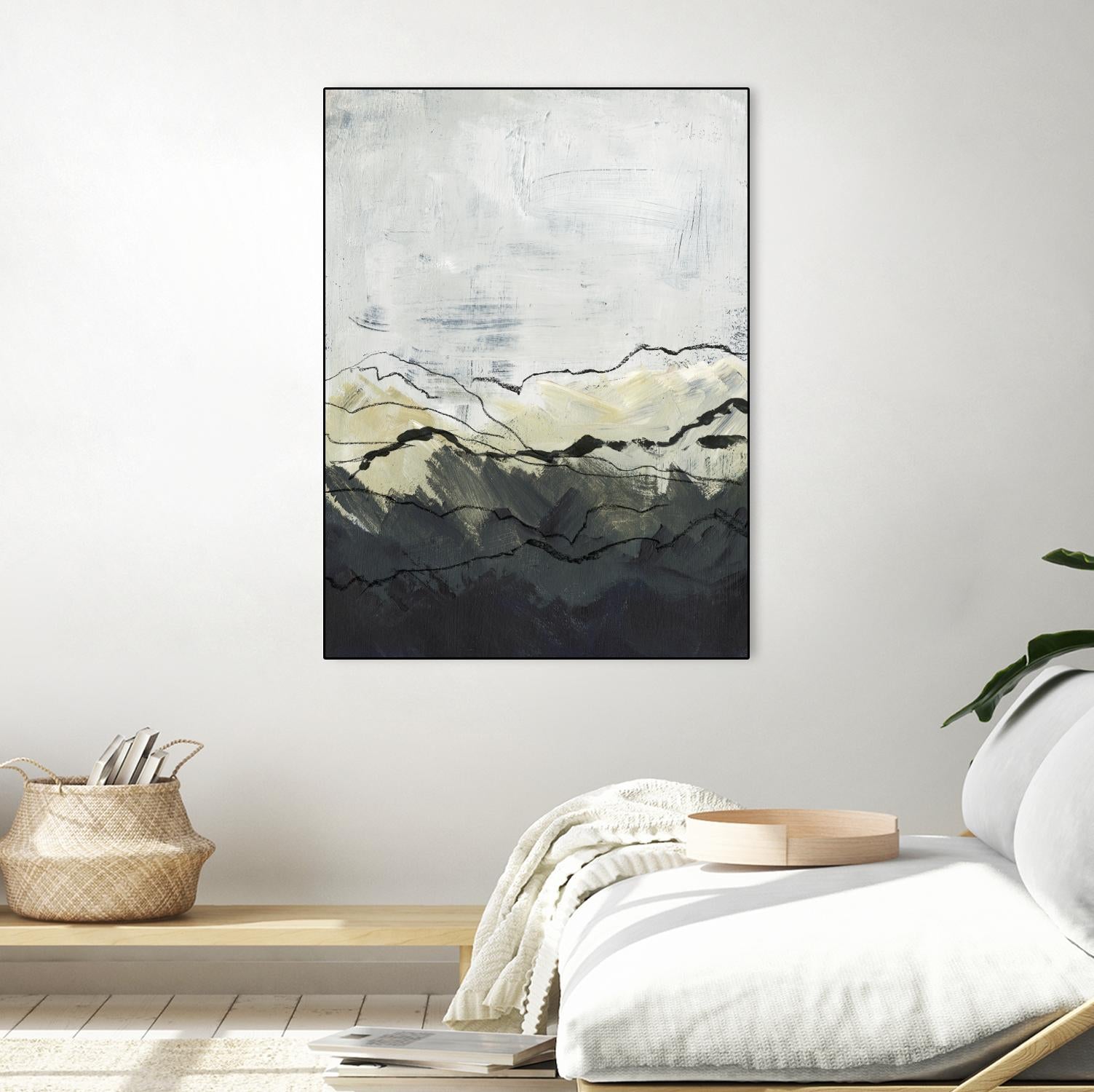 Winter Mountains I by Jennifer Paxton Parker on GIANT ART - abstract