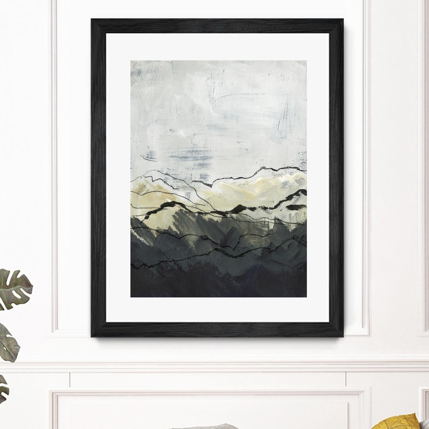 Winter Mountains I by Jennifer Paxton Parker on GIANT ART - abstract