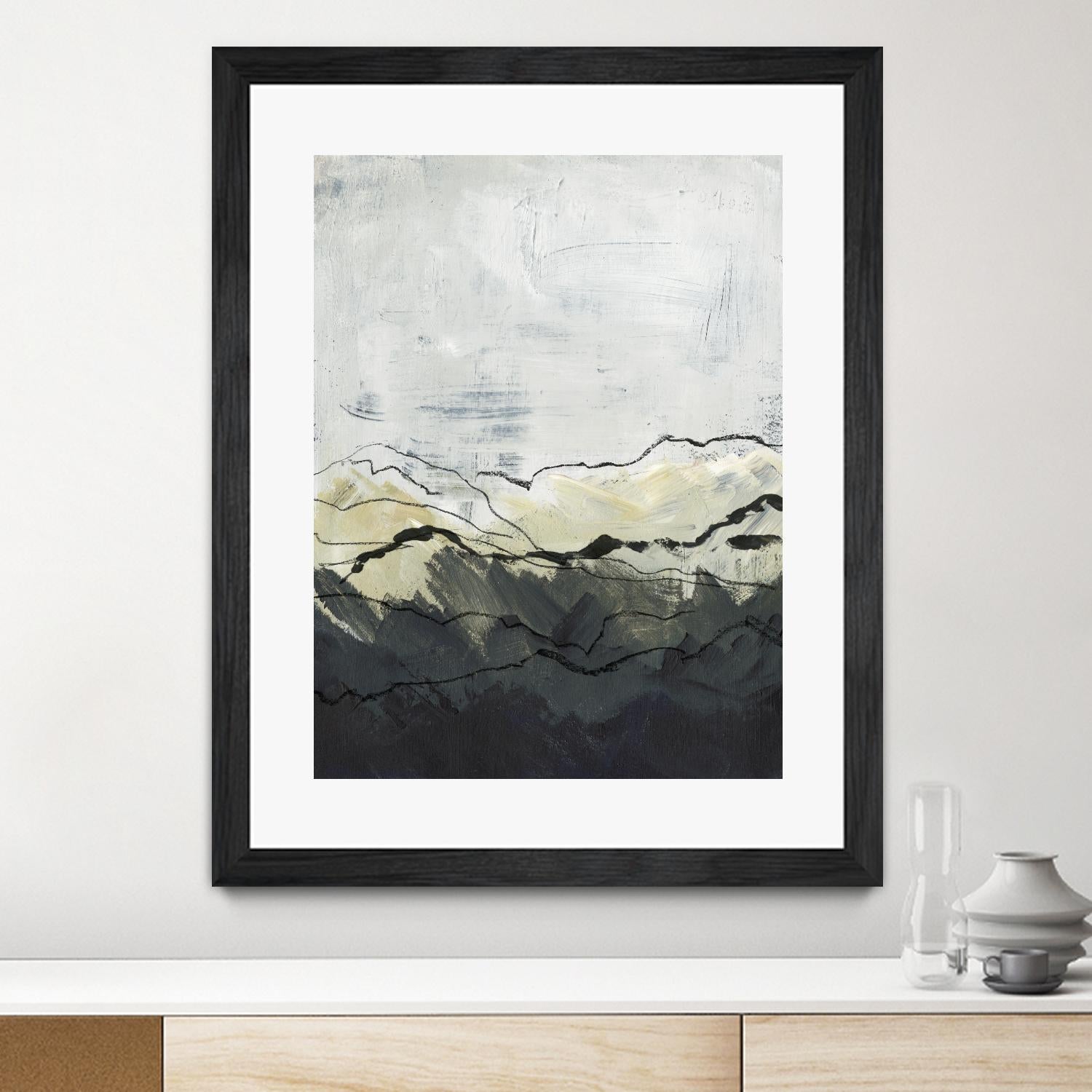 Winter Mountains I by Jennifer Paxton Parker on GIANT ART - abstract