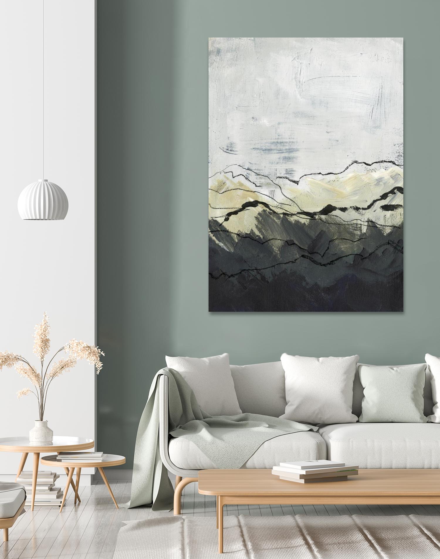 Winter Mountains I by Jennifer Paxton Parker on GIANT ART - abstract