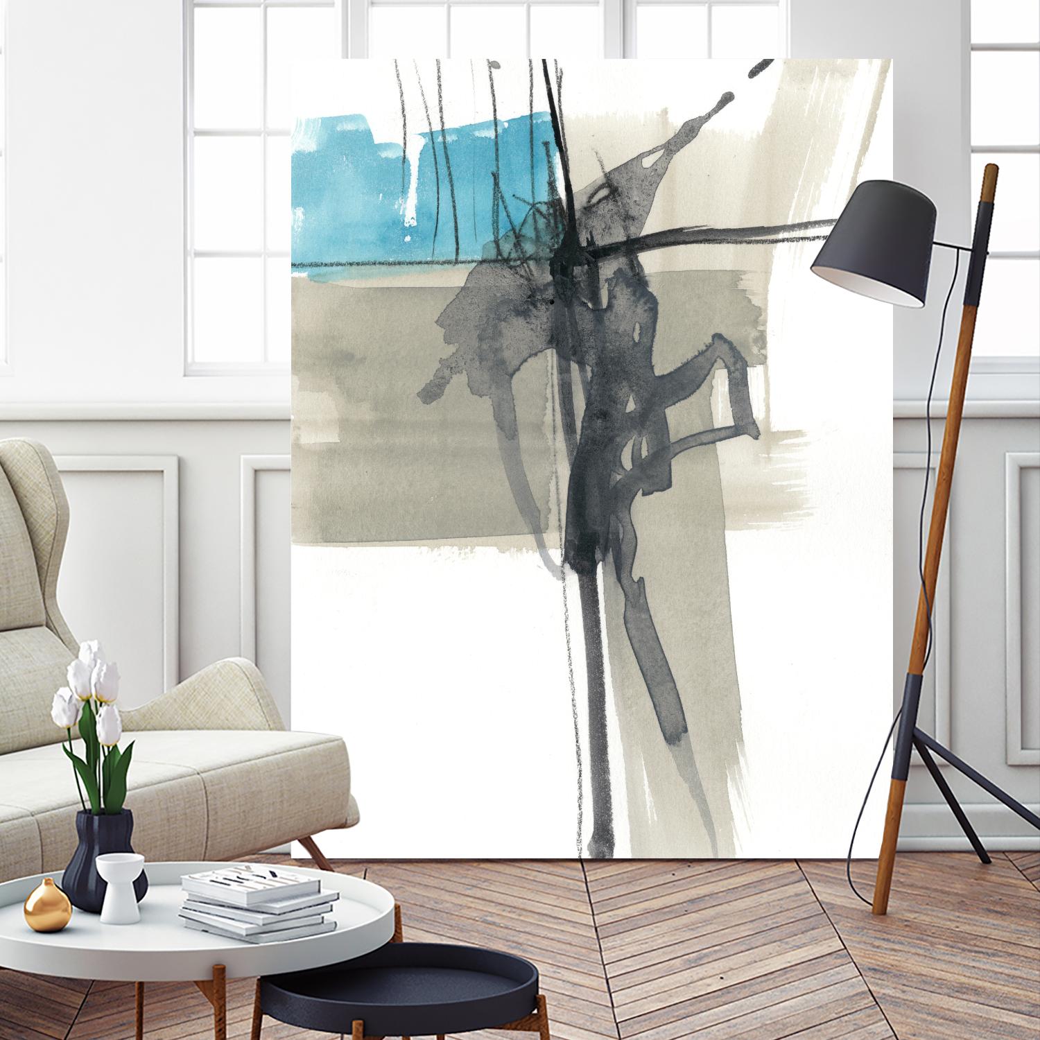 Kinetic Grid I by Jennifer Goldberger on GIANT ART - abstract