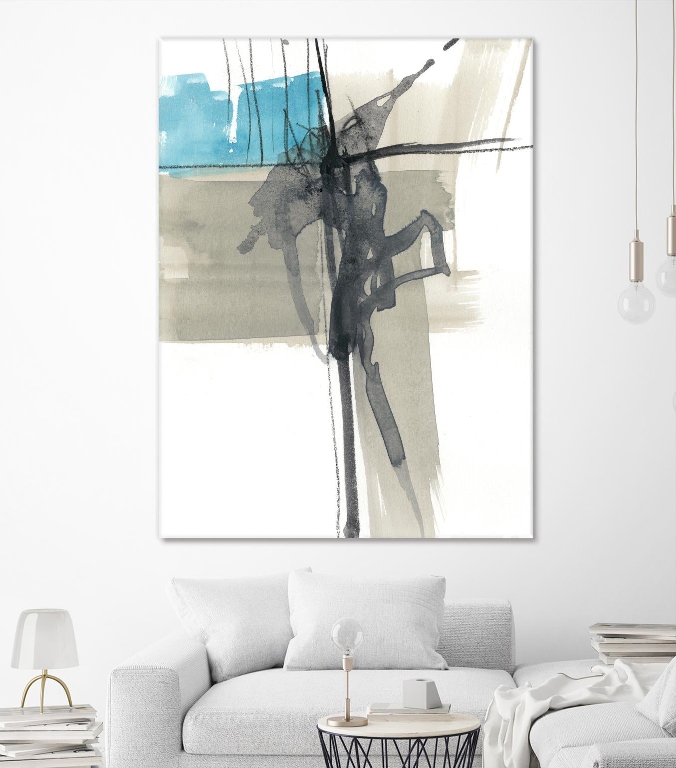 Kinetic Grid I by Jennifer Goldberger on GIANT ART - abstract