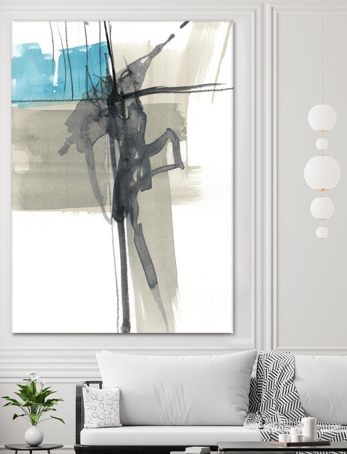 Kinetic Grid I by Jennifer Goldberger on GIANT ART - abstract