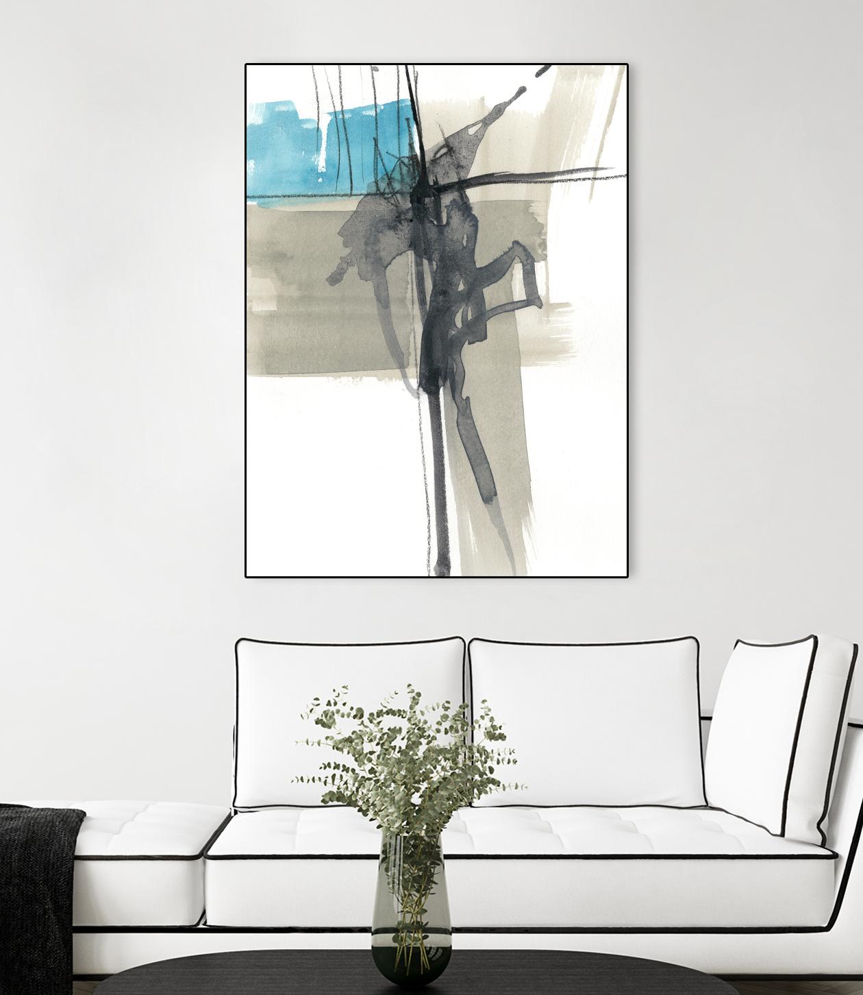 Kinetic Grid I by Jennifer Goldberger on GIANT ART - abstract