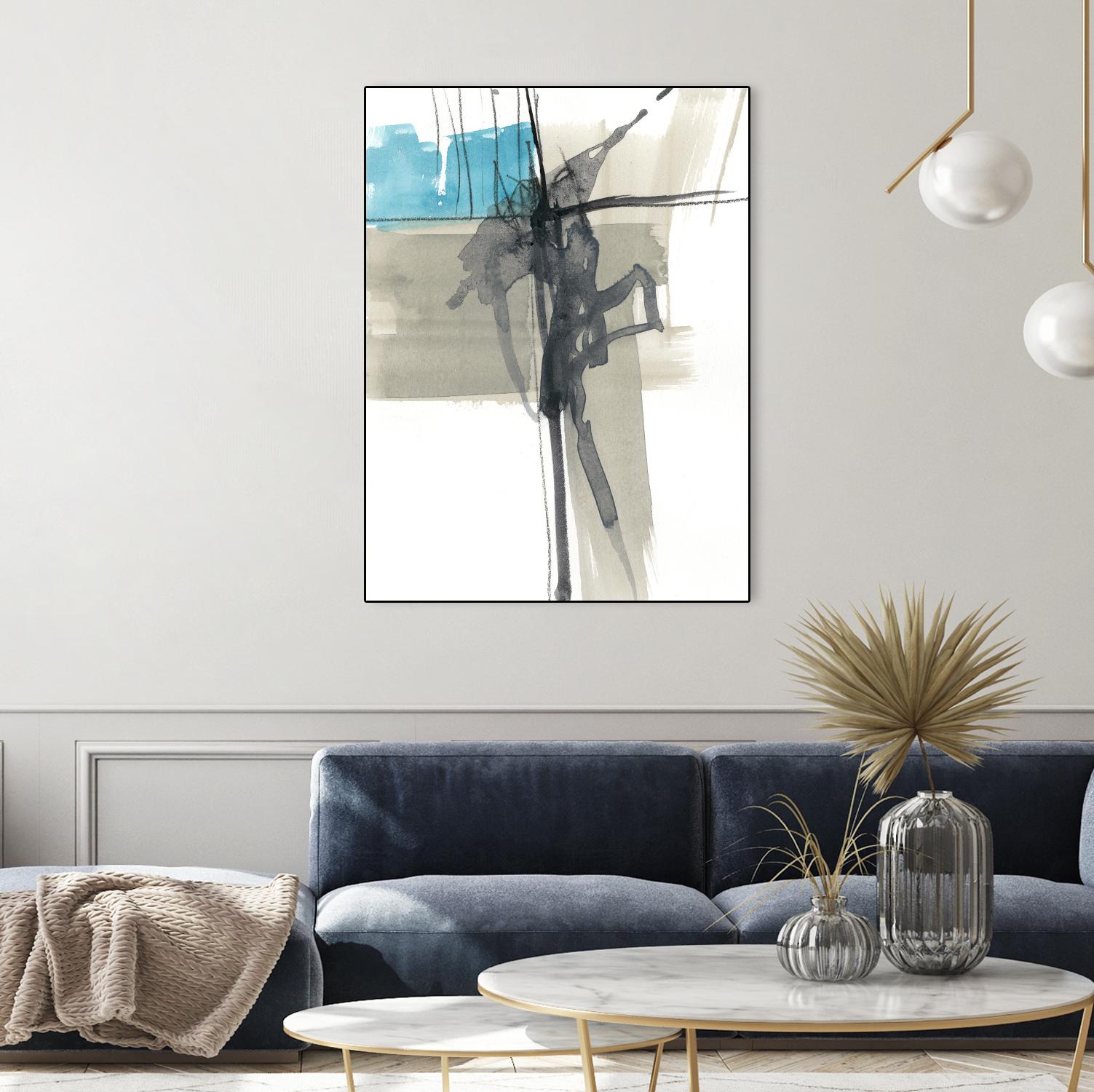 Kinetic Grid I by Jennifer Goldberger on GIANT ART - abstract