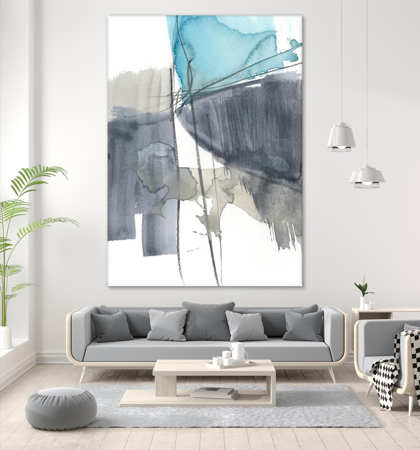 Kinetic Grid VI by Jennifer Goldberger on GIANT ART - abstract