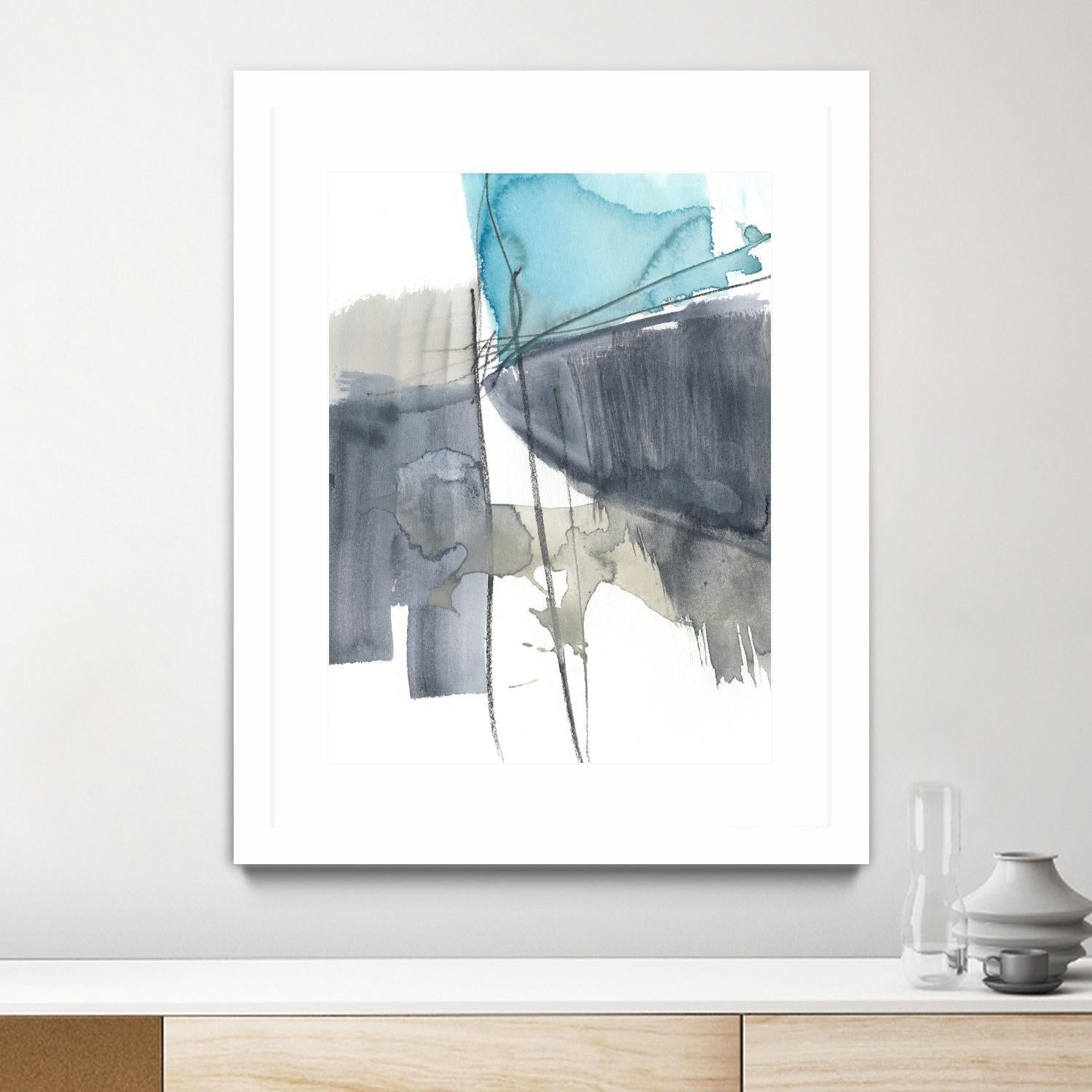 Kinetic Grid VI by Jennifer Goldberger on GIANT ART - abstract