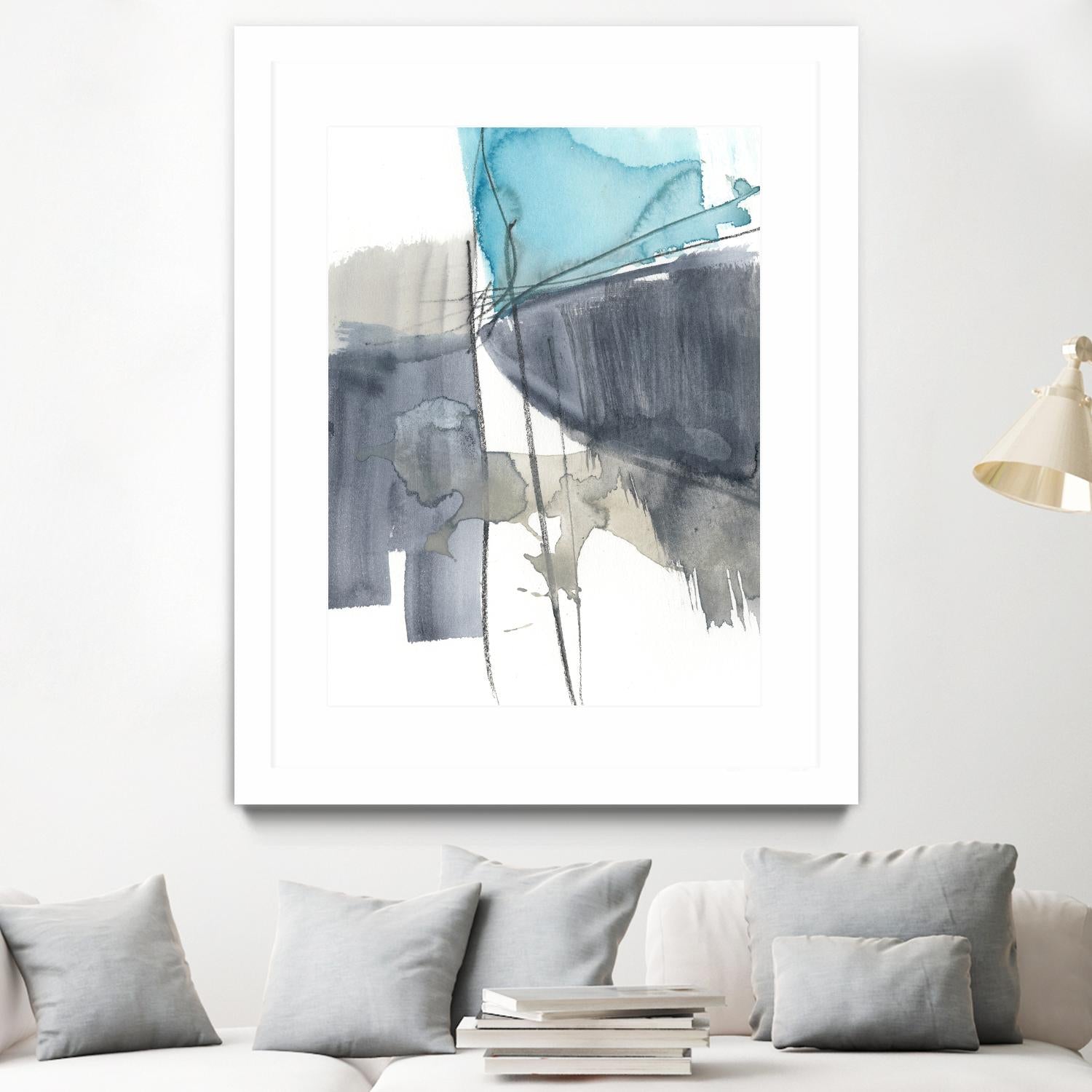 Kinetic Grid VI by Jennifer Goldberger on GIANT ART - abstract