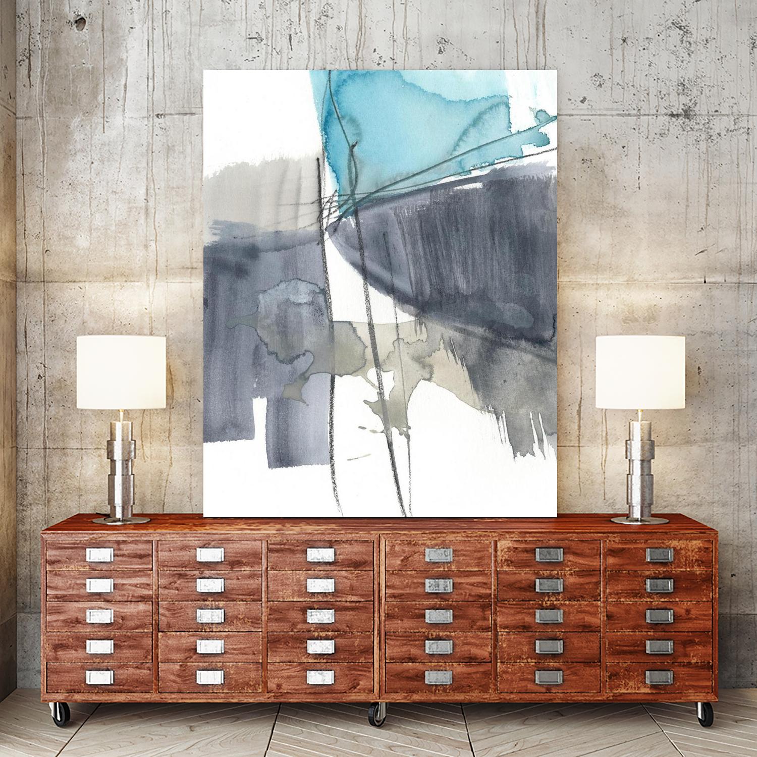 Kinetic Grid VI by Jennifer Goldberger on GIANT ART - abstract