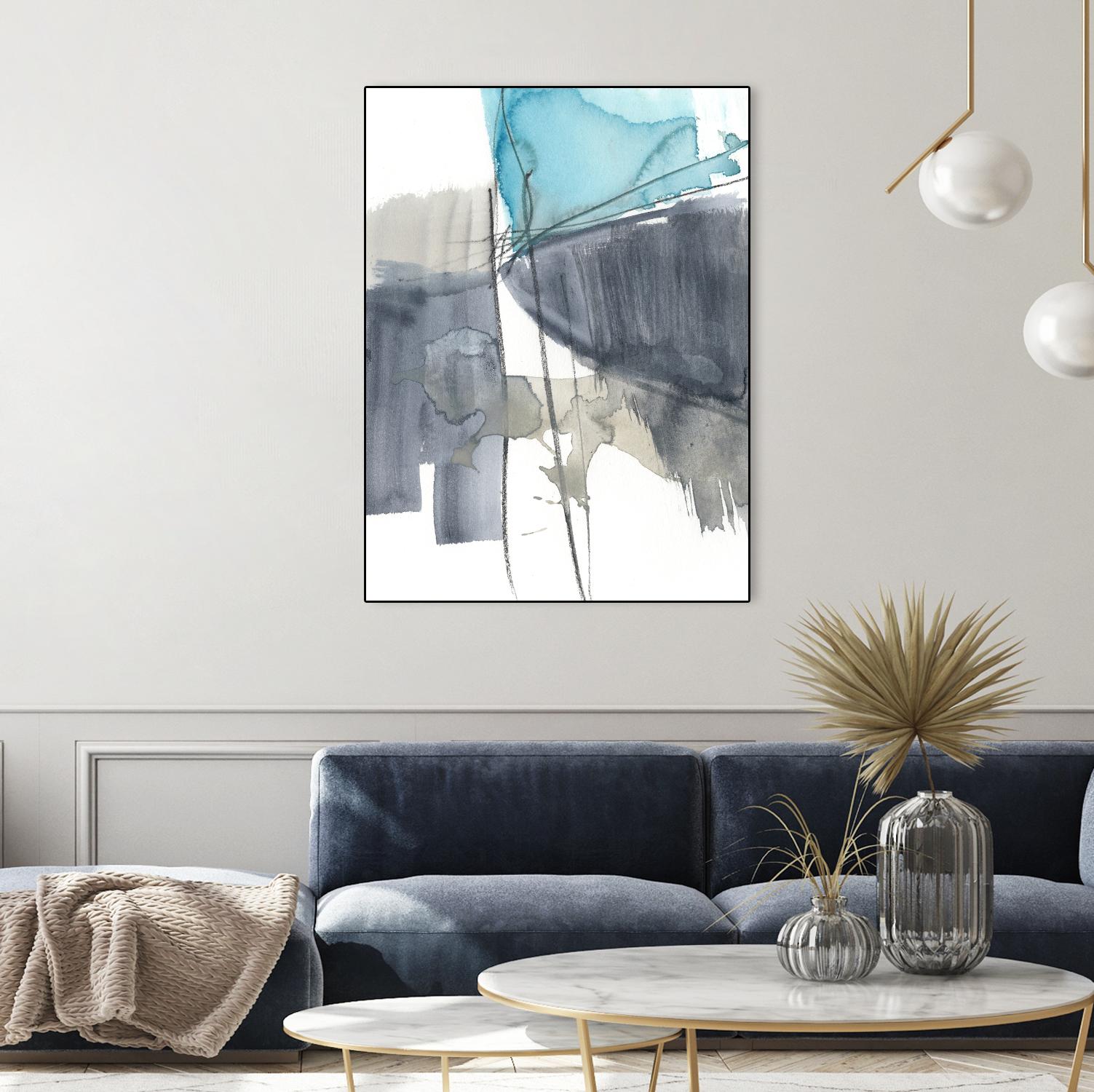 Kinetic Grid VI by Jennifer Goldberger on GIANT ART - abstract