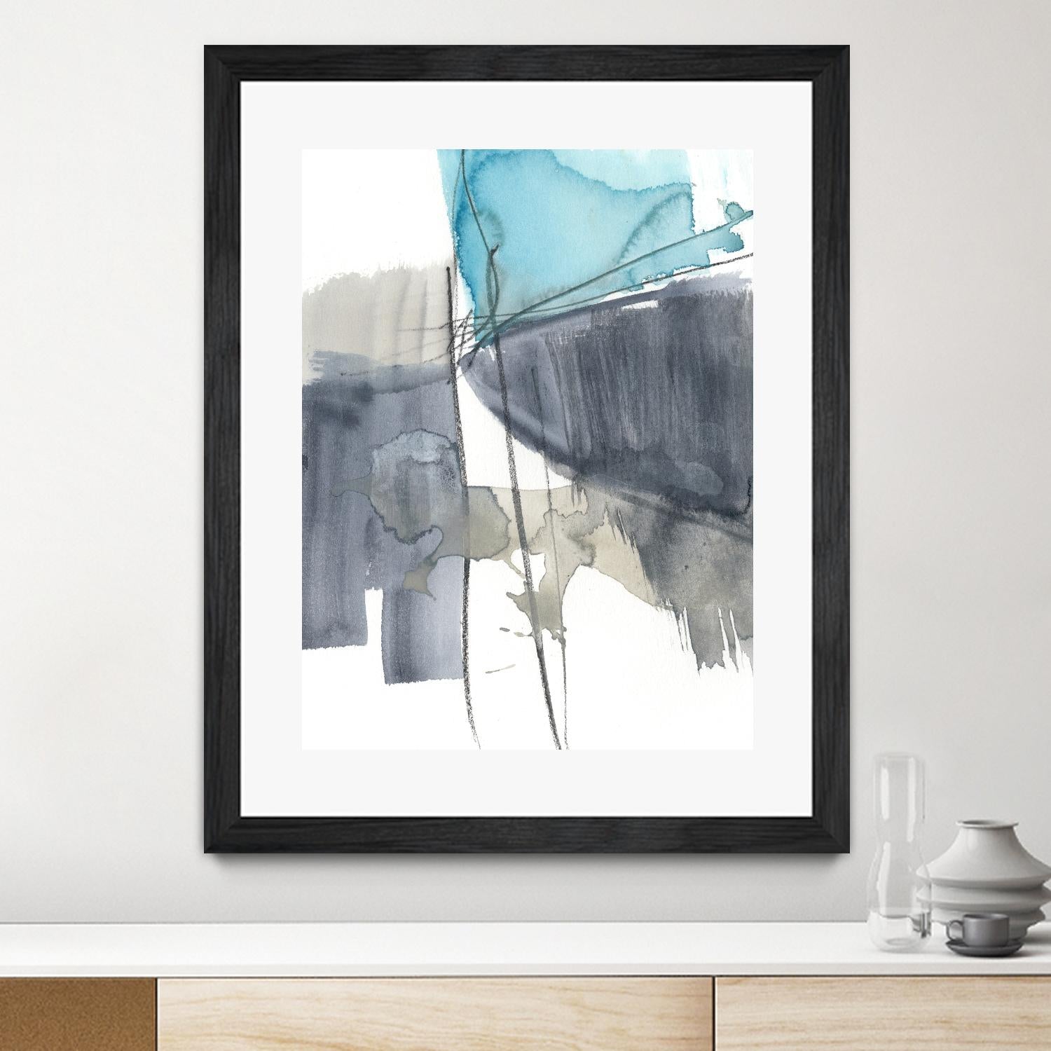 Kinetic Grid VI by Jennifer Goldberger on GIANT ART - abstract