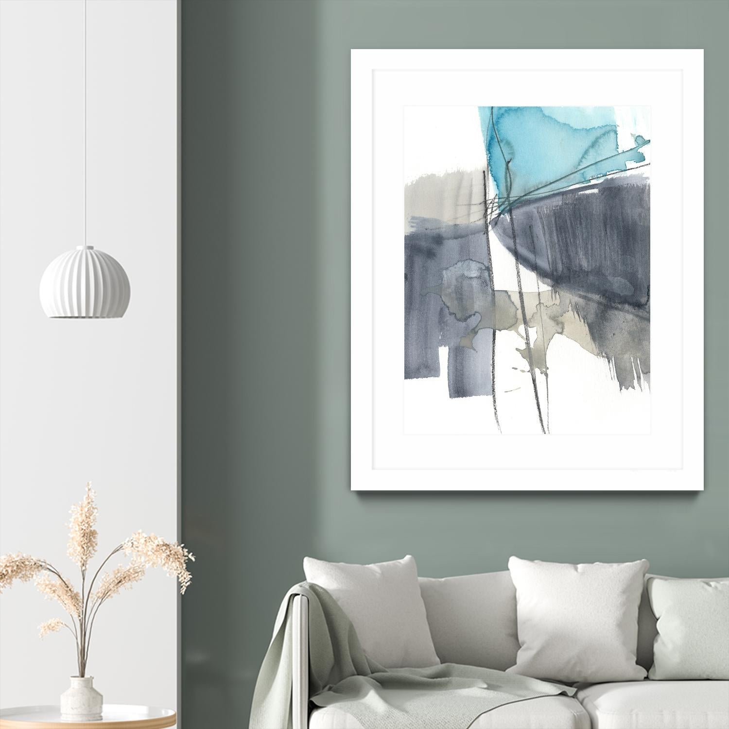 Kinetic Grid VI by Jennifer Goldberger on GIANT ART - abstract