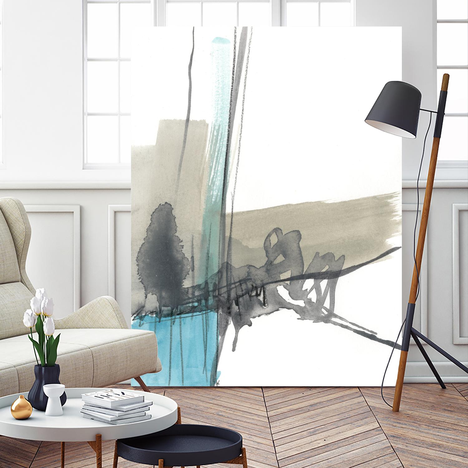 Kinetic Grid IX by Jennifer Goldberger on GIANT ART - abstract