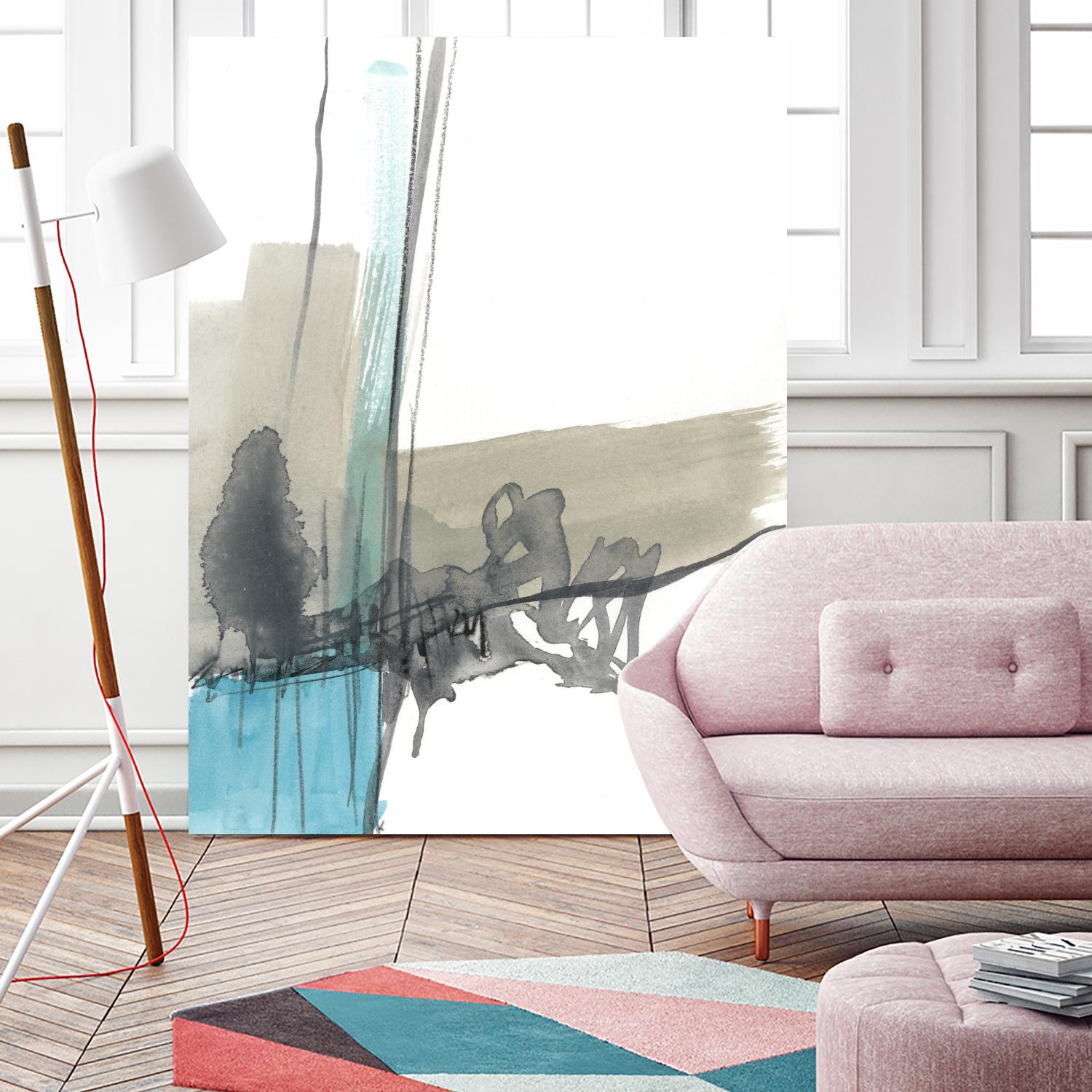 Kinetic Grid IX by Jennifer Goldberger on GIANT ART - abstract