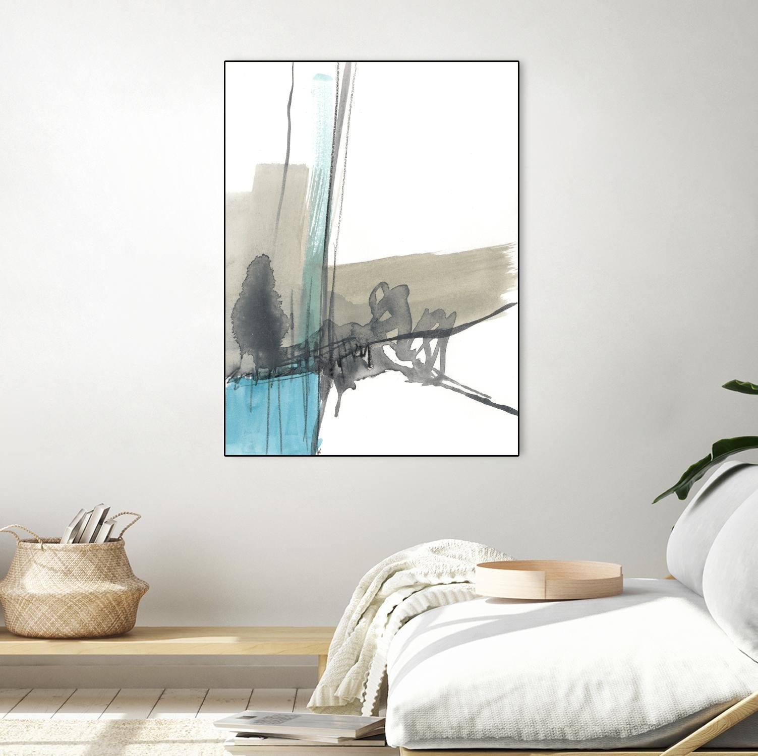 Kinetic Grid IX by Jennifer Goldberger on GIANT ART - abstract