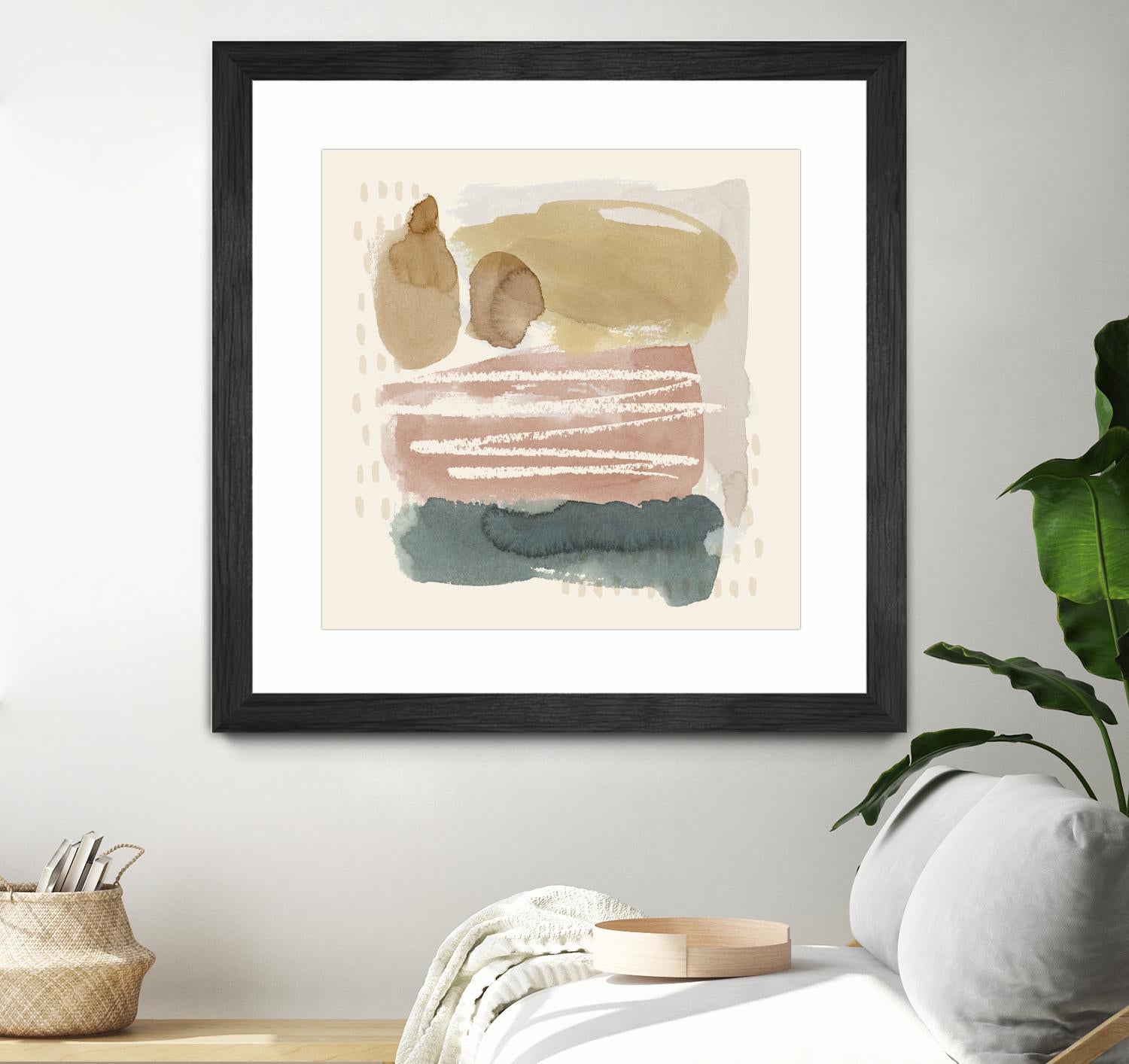 Ochre Echo I by Grace Popp on GIANT ART - abstract