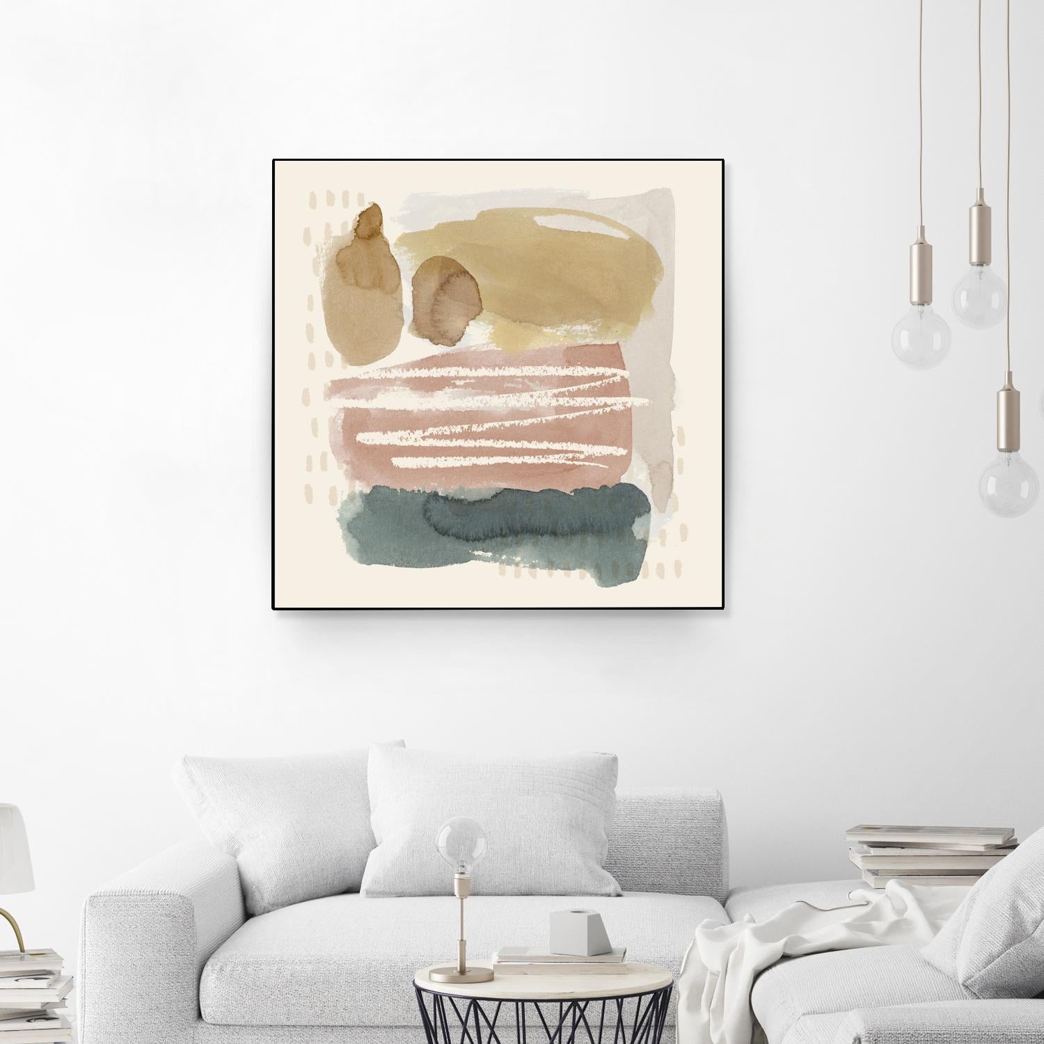 Ochre Echo I by Grace Popp on GIANT ART - abstract