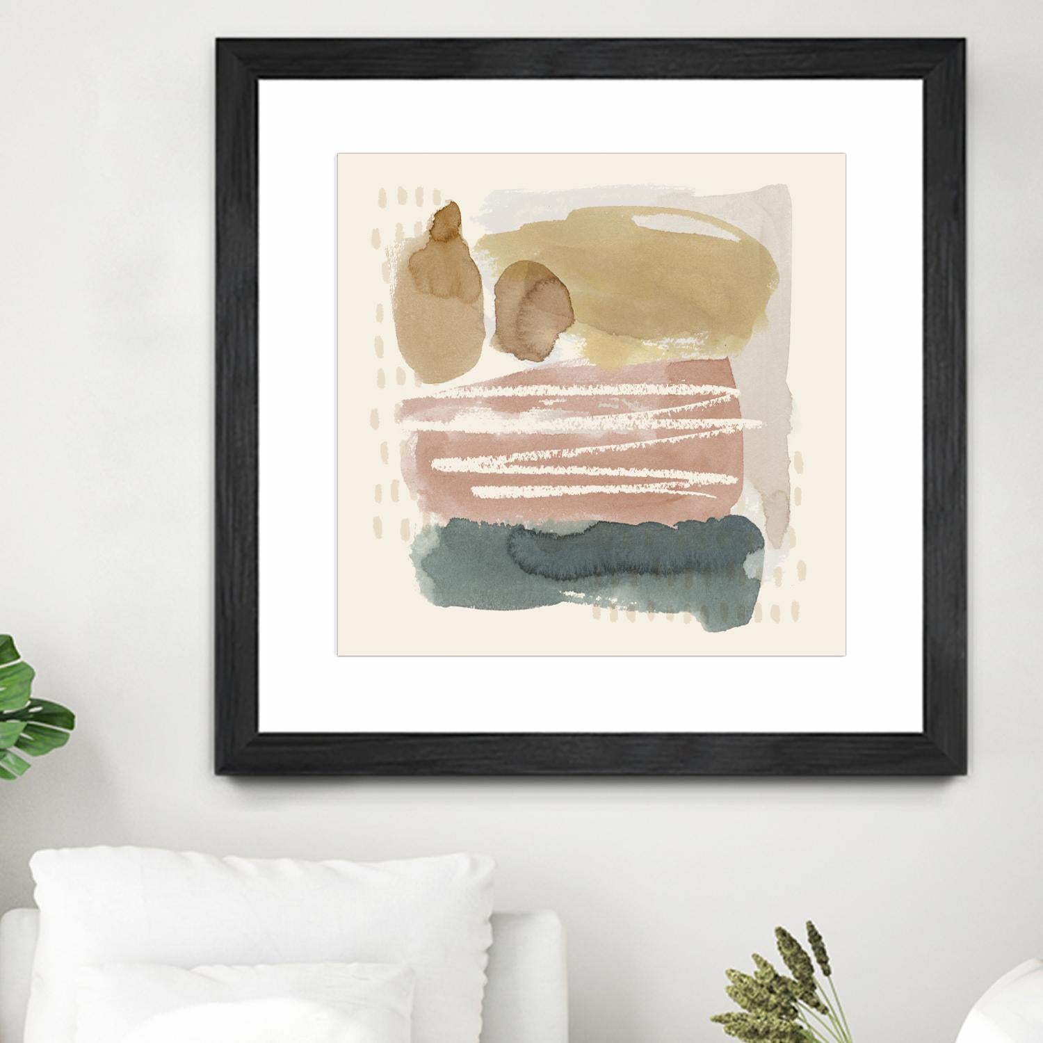 Ochre Echo I by Grace Popp on GIANT ART - abstract