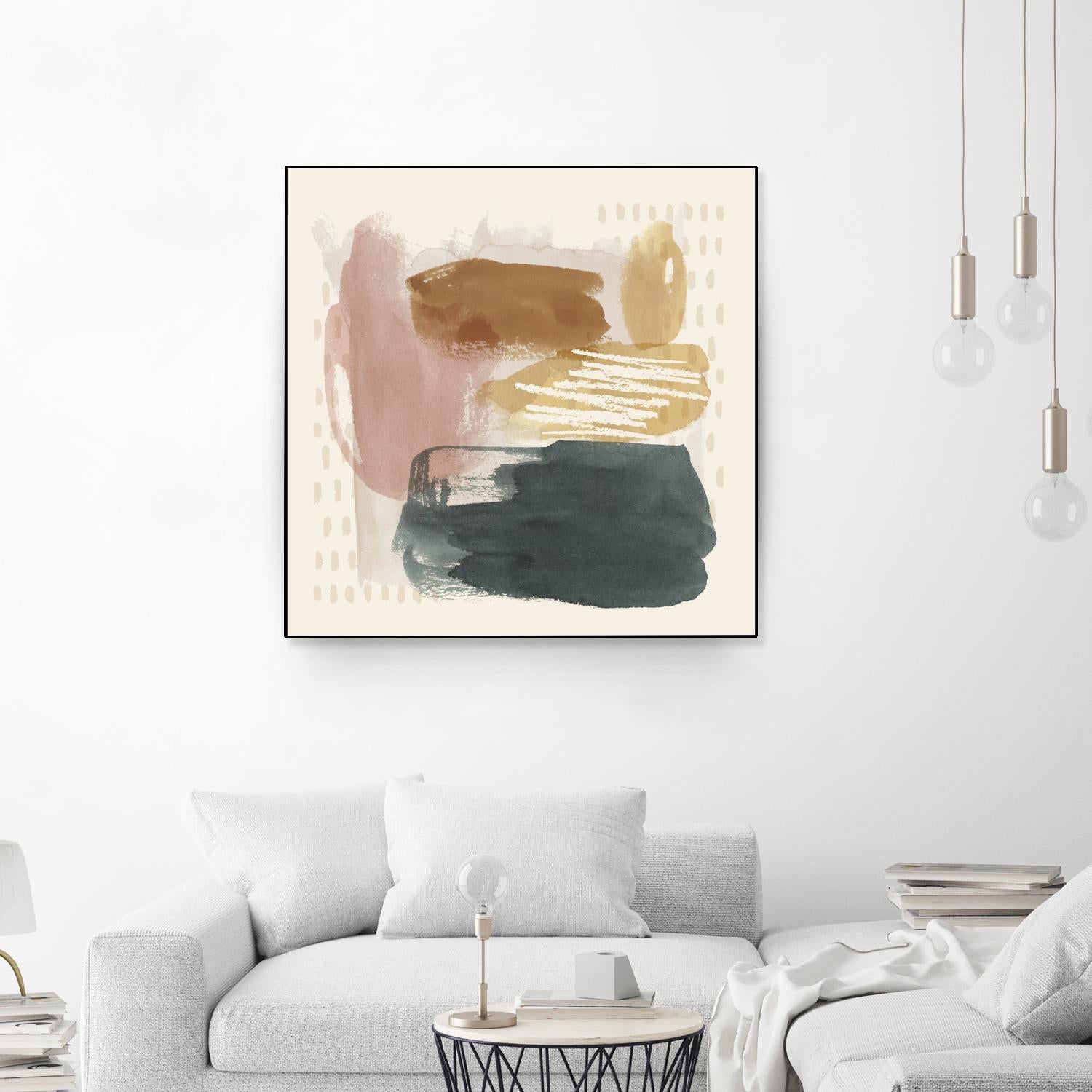 Ochre Echo IV by Grace Popp on GIANT ART - abstract