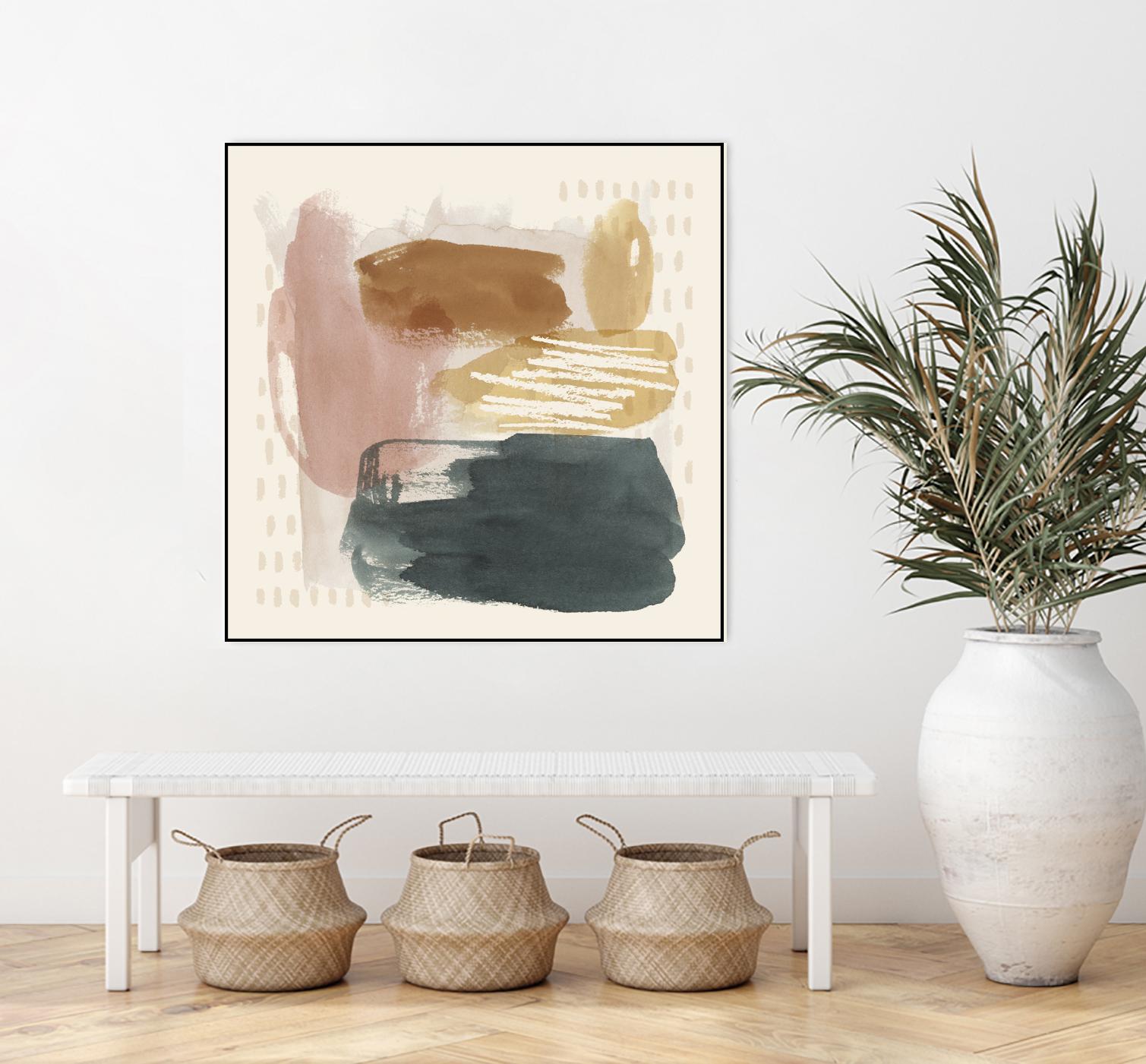 Ochre Echo IV by Grace Popp on GIANT ART - abstract