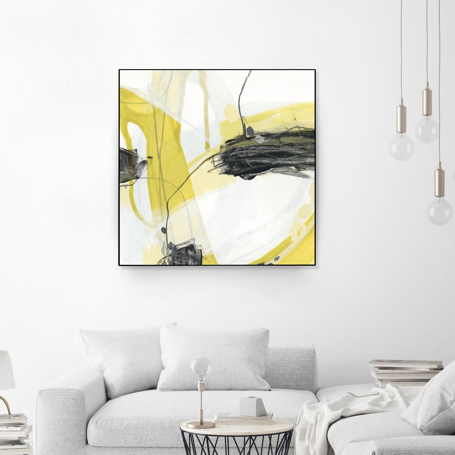 Conduit II by June Erica Vess on GIANT ART - yellow abstract