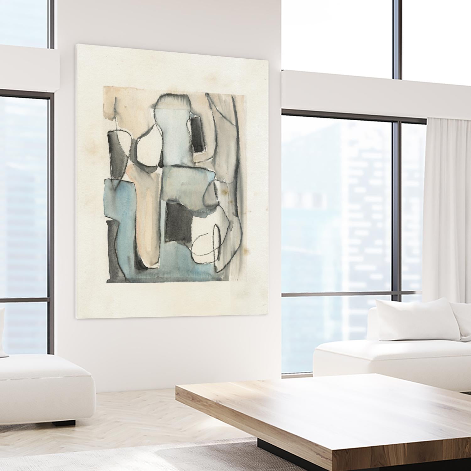 Subdued Abstract I by Jennifer Paxton Parker on GIANT ART - abstract