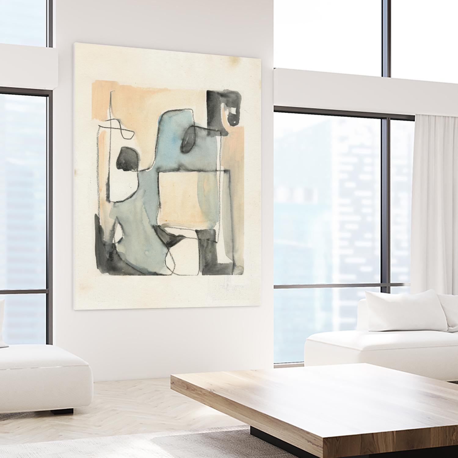 Subdued Abstract II by Jennifer Paxton Parker on GIANT ART - abstract