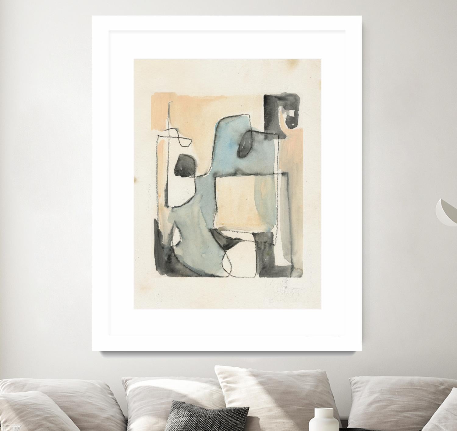 Subdued Abstract II by Jennifer Paxton Parker on GIANT ART - abstract