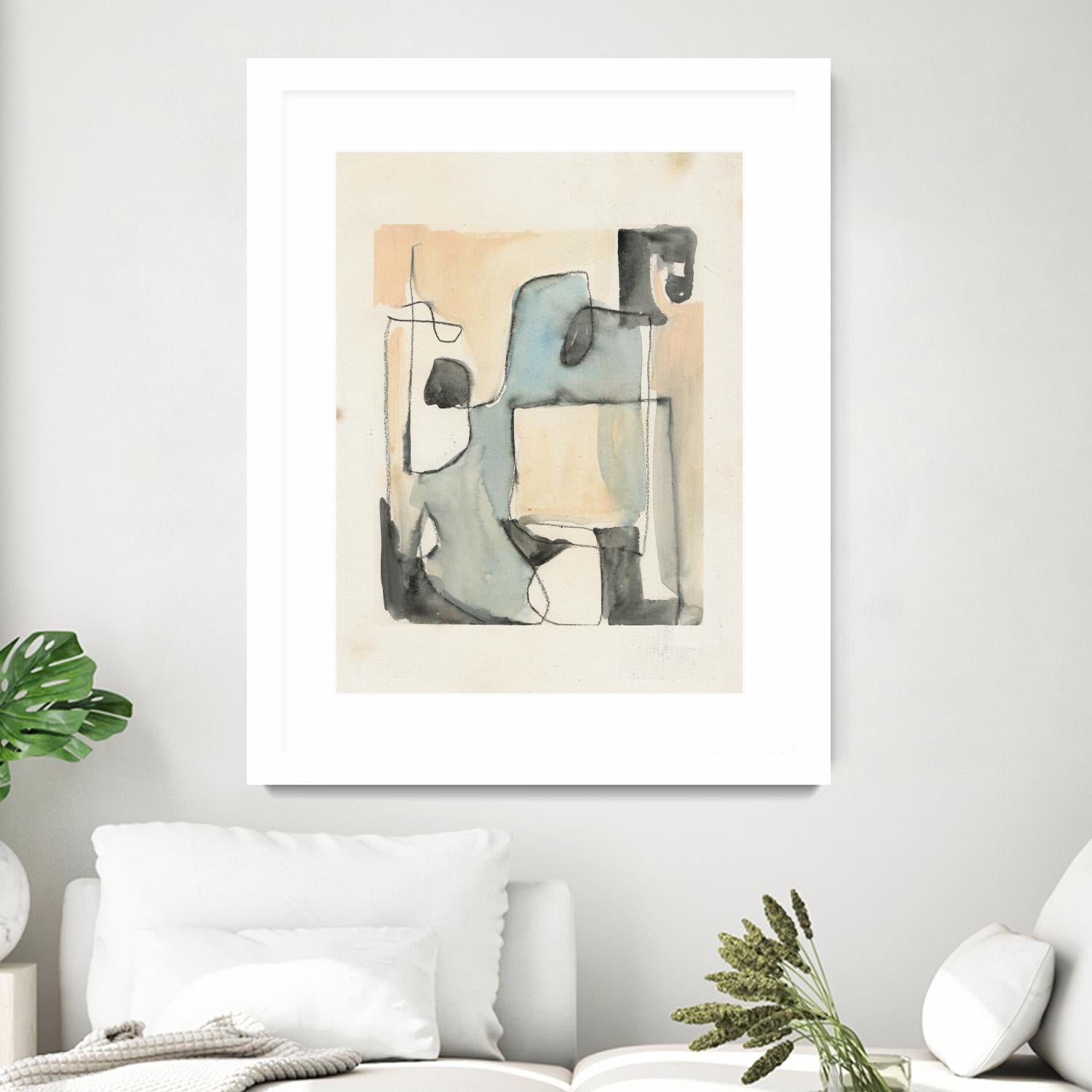 Subdued Abstract II by Jennifer Paxton Parker on GIANT ART - abstract