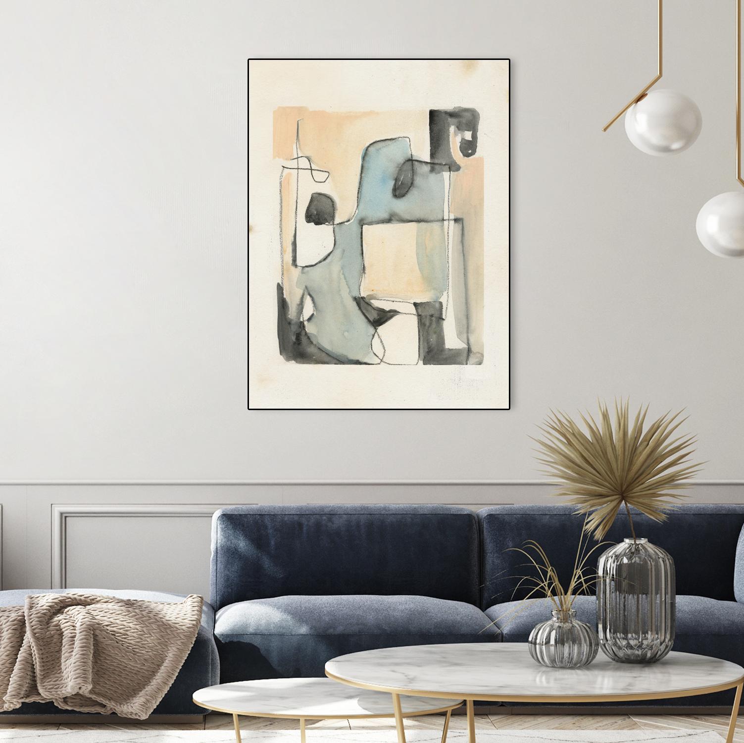 Subdued Abstract II by Jennifer Paxton Parker on GIANT ART - abstract