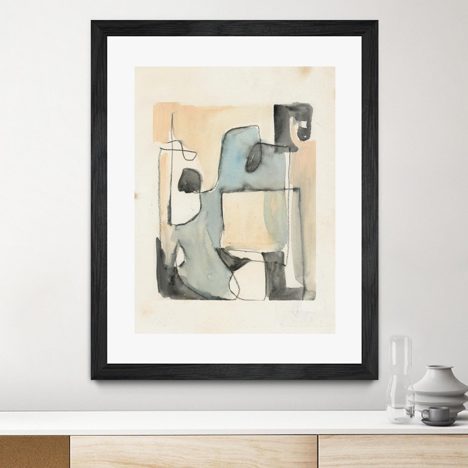 Subdued Abstract II by Jennifer Paxton Parker on GIANT ART - abstract