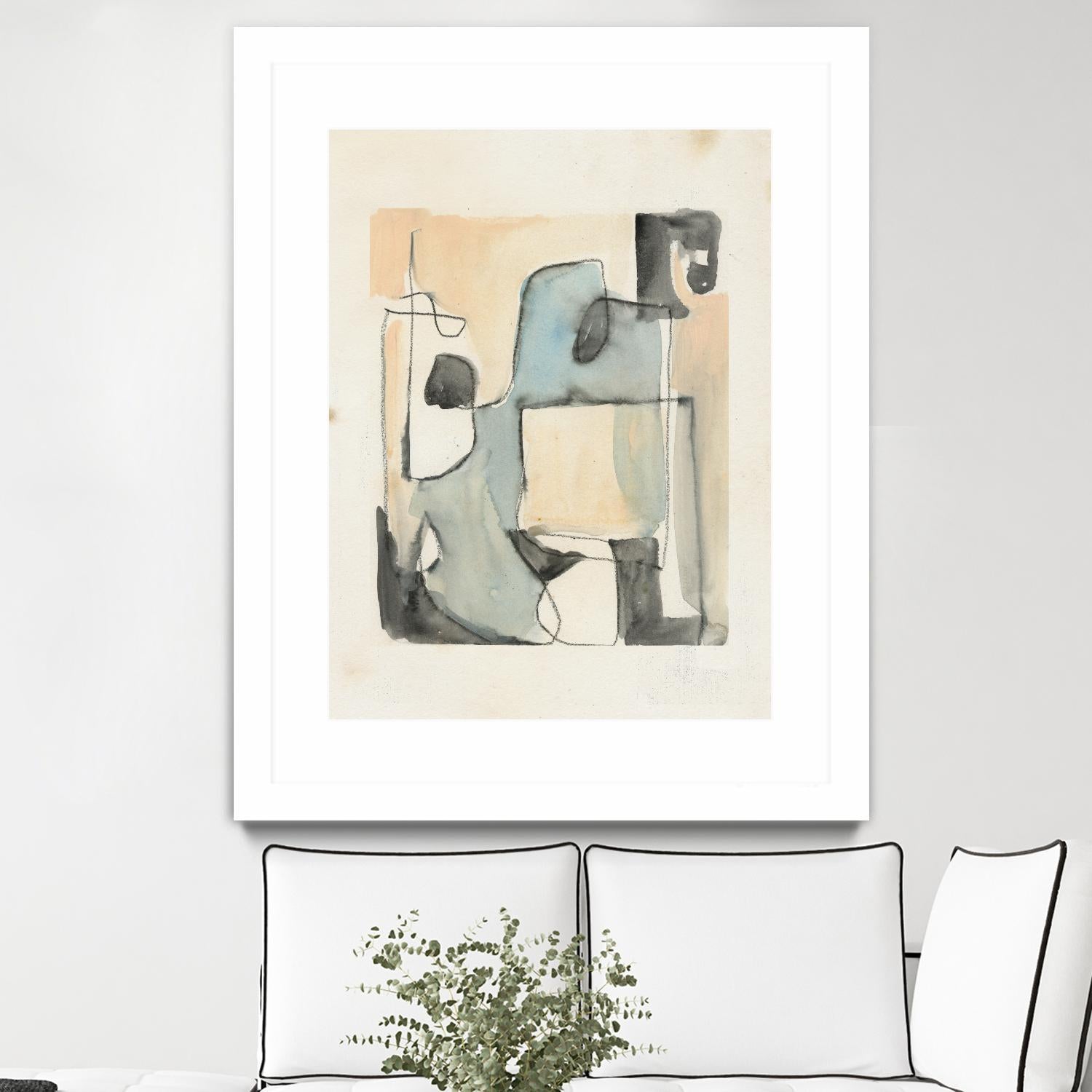 Subdued Abstract II by Jennifer Paxton Parker on GIANT ART - abstract