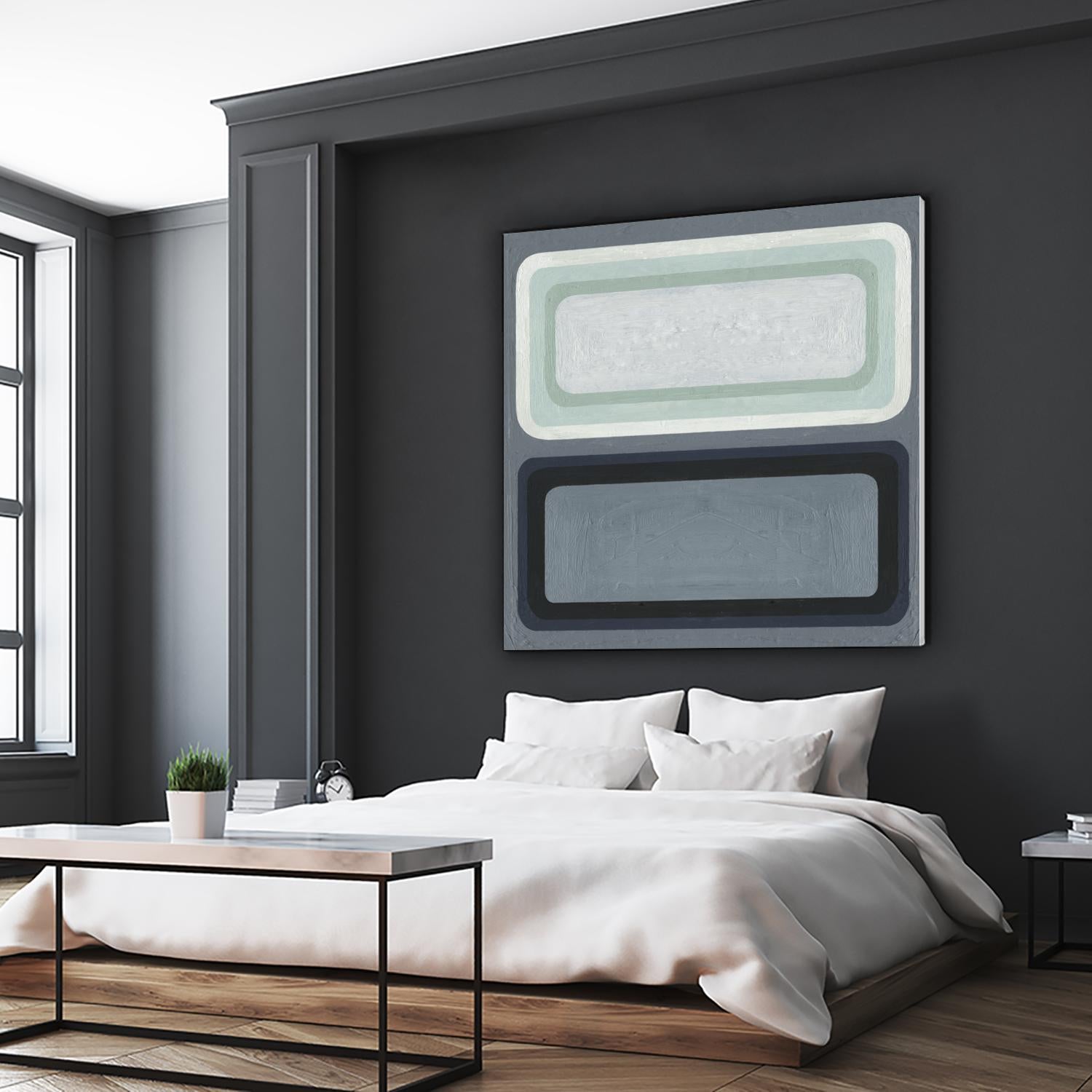 Maritime Color Field II by Emma Scarvey on GIANT ART - green abstract