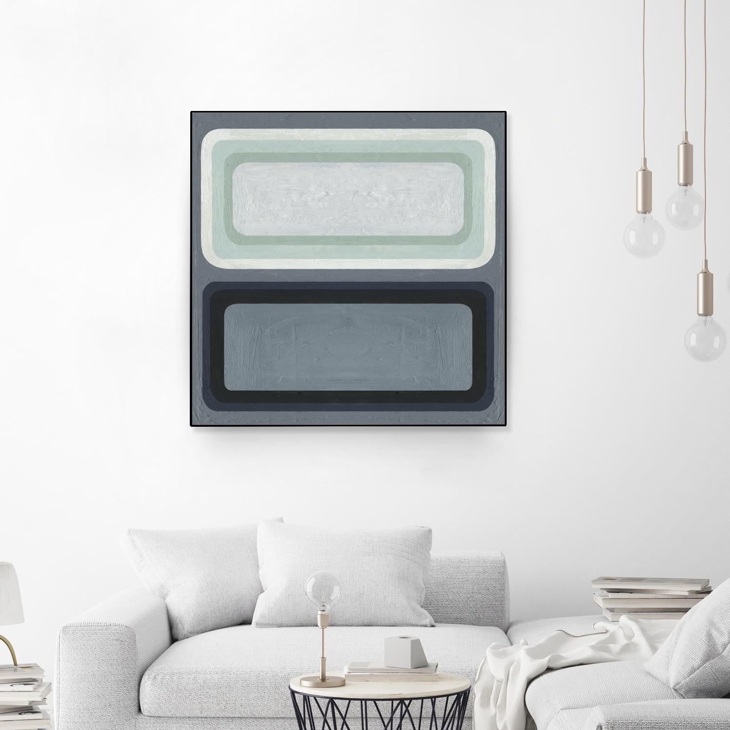 Maritime Color Field II by Emma Scarvey on GIANT ART - green abstract