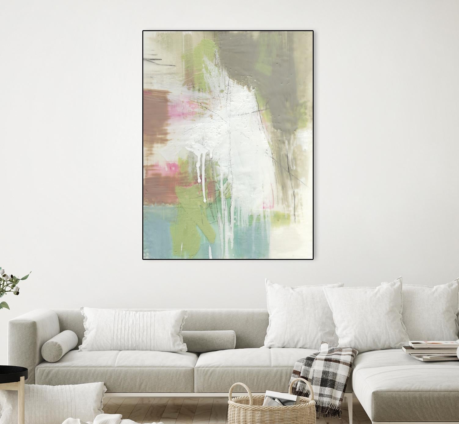 Retro Splash I by Jennifer Goldberger on GIANT ART - abstract