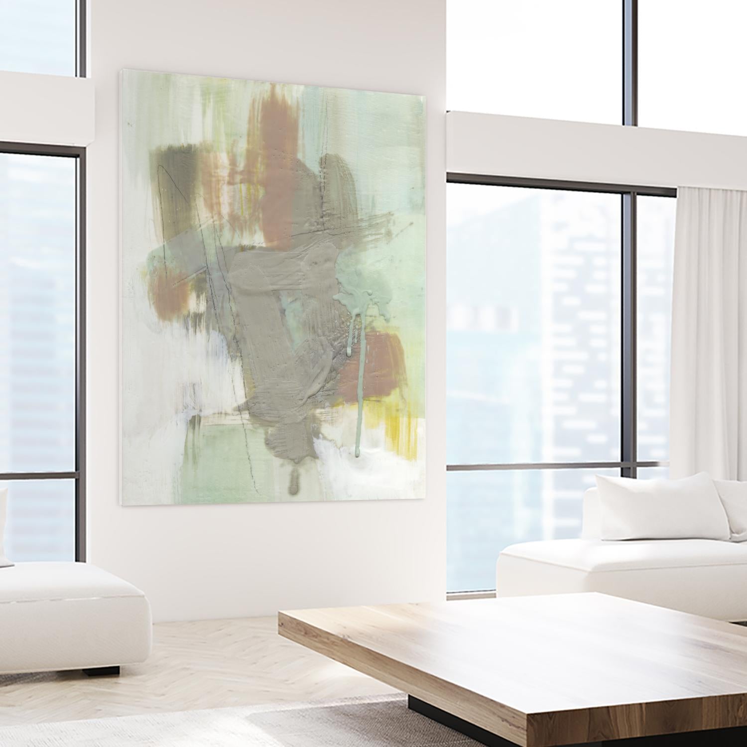 Retro Splash III by Jennifer Goldberger on GIANT ART - abstract